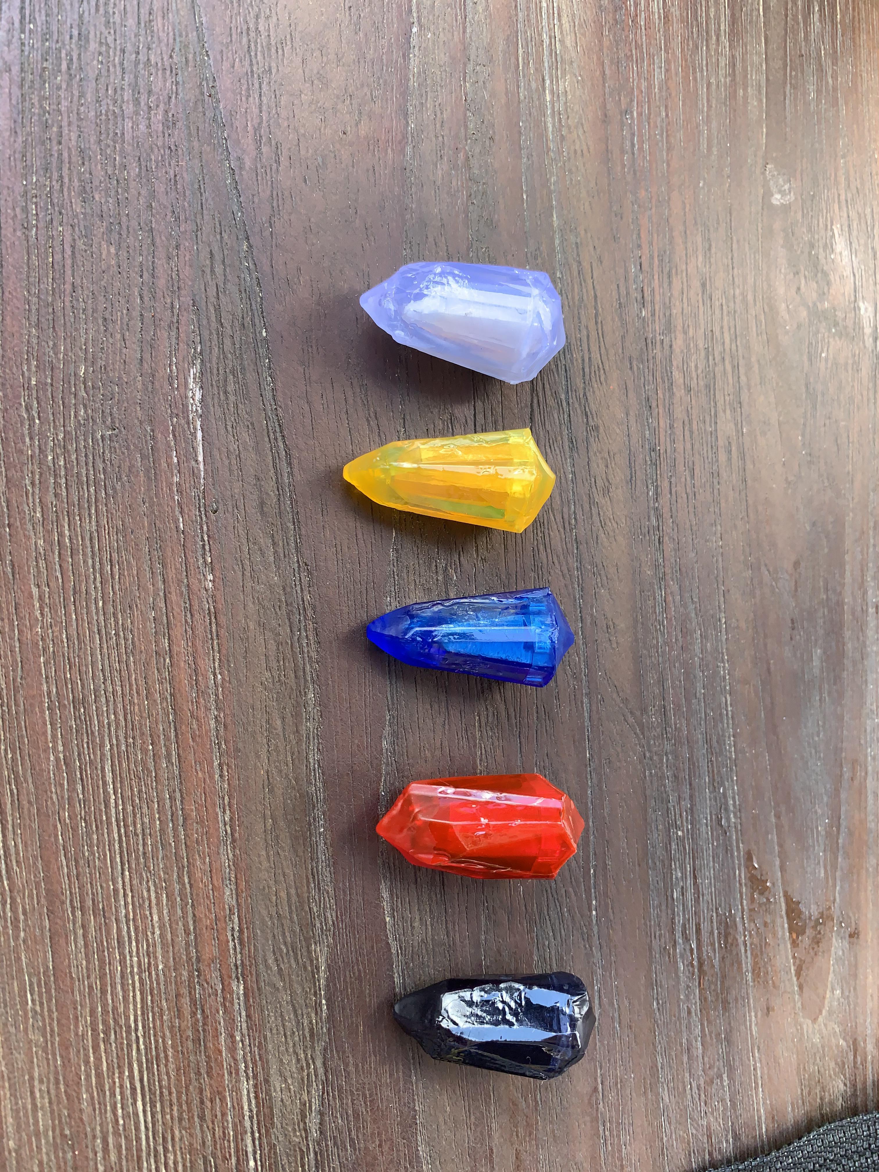 Just curious how rare are the black crystal. I wanted to buy a red one