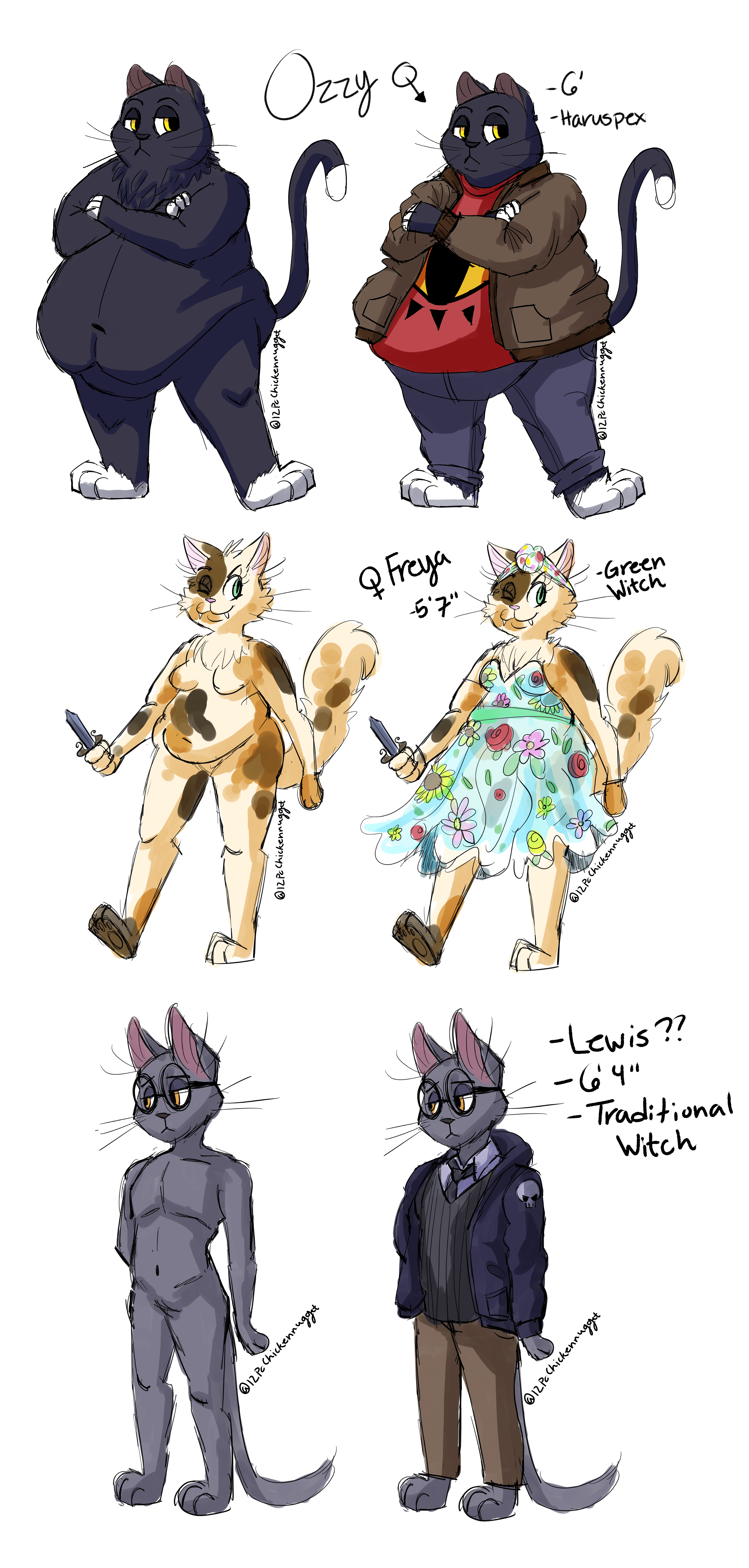 I feel like I have trouble drawing anthro characters, as I usually draw