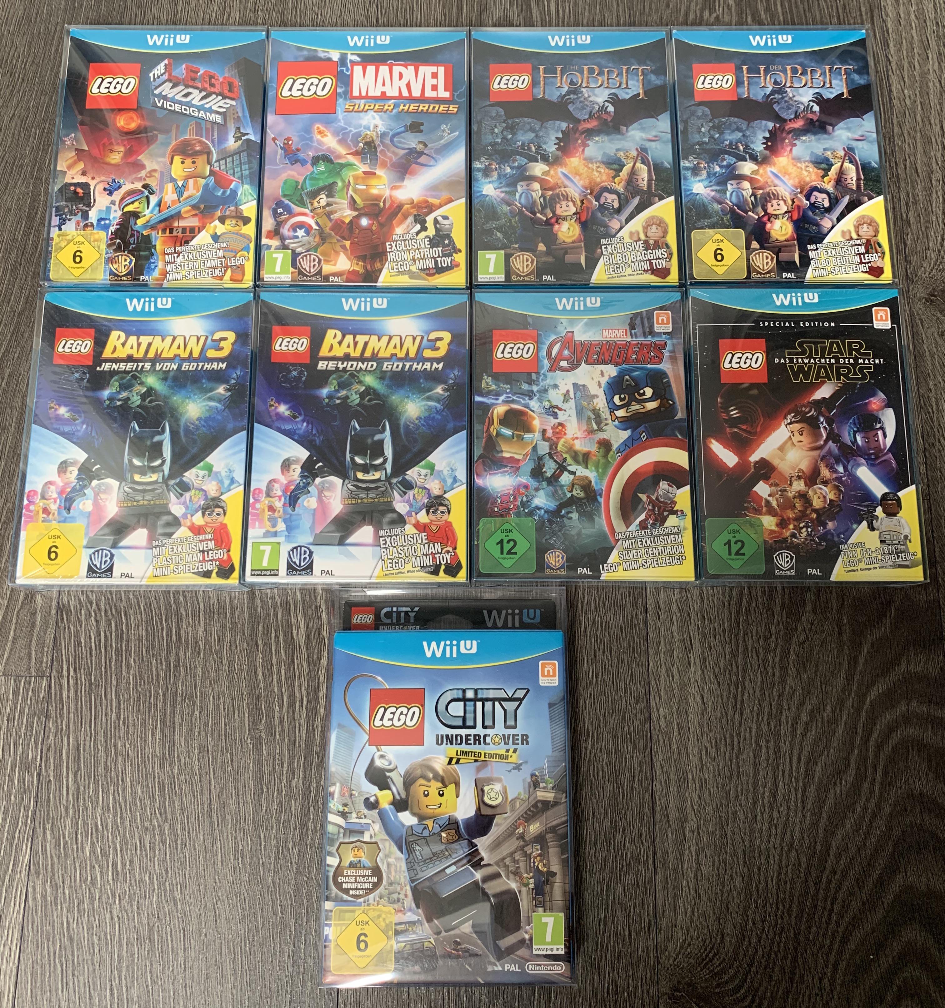 All of the Lego special edition (pal) games. 😊 r/wiiu