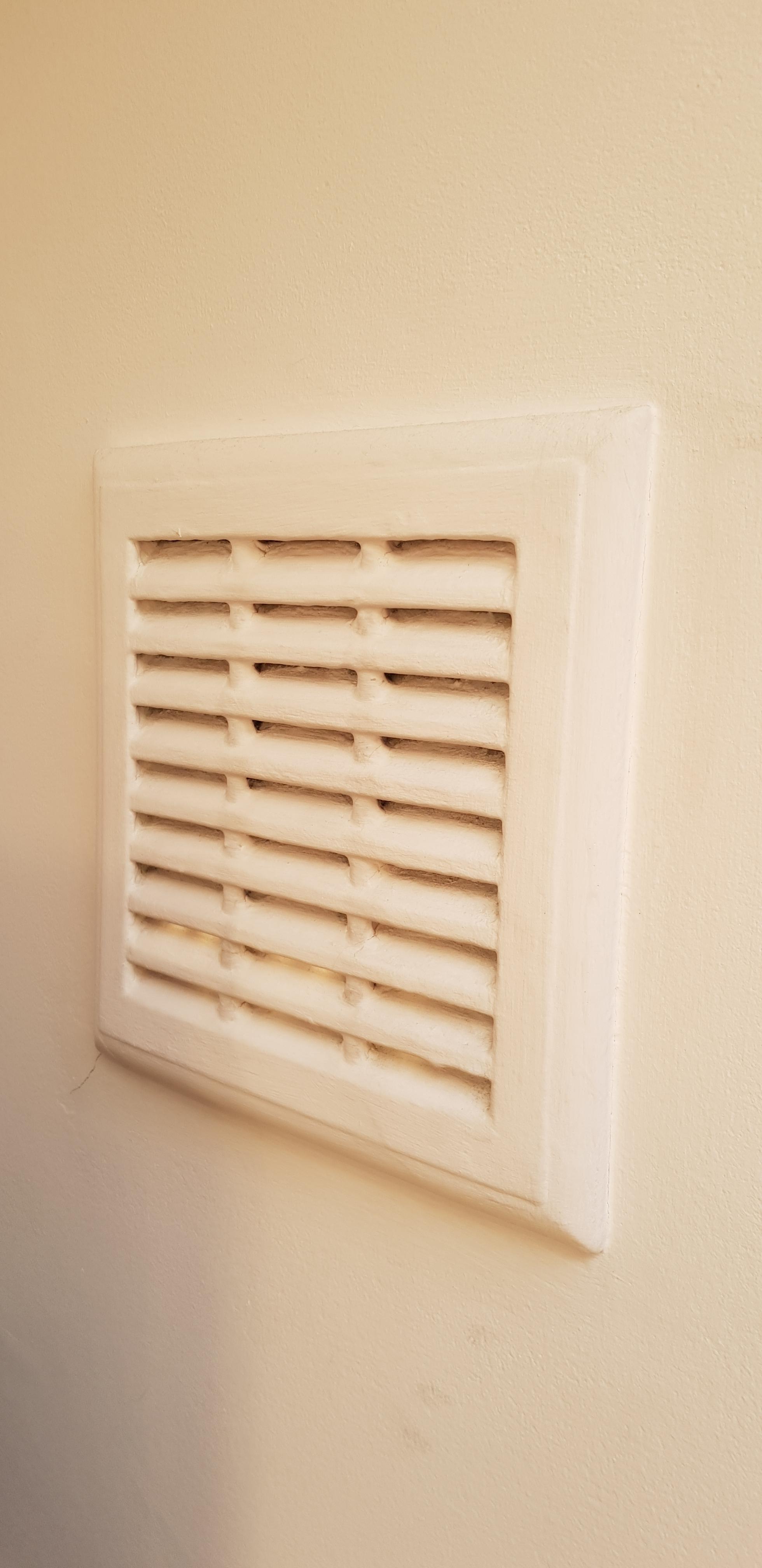 A vent? In a top floor flat living area. Does it have any use apart