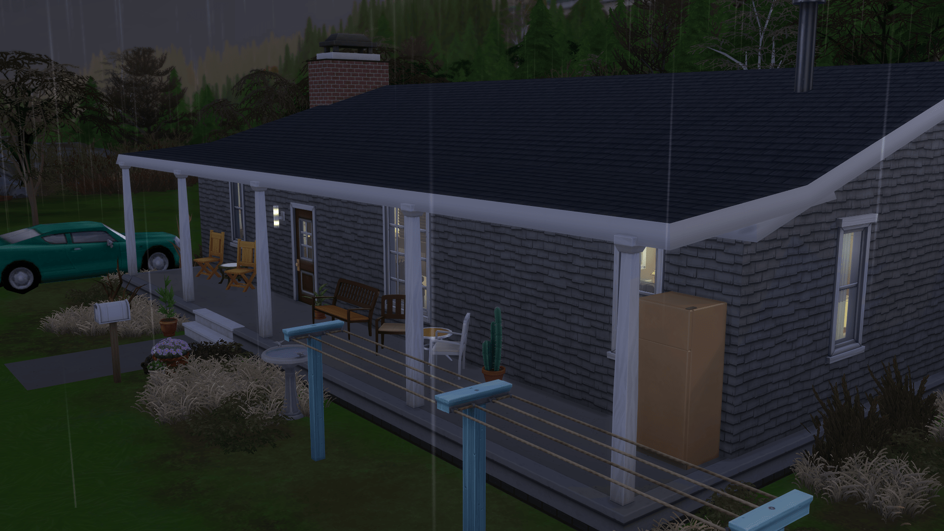 Jumped on the 80's bandwagon and built The Byers Home from Stranger