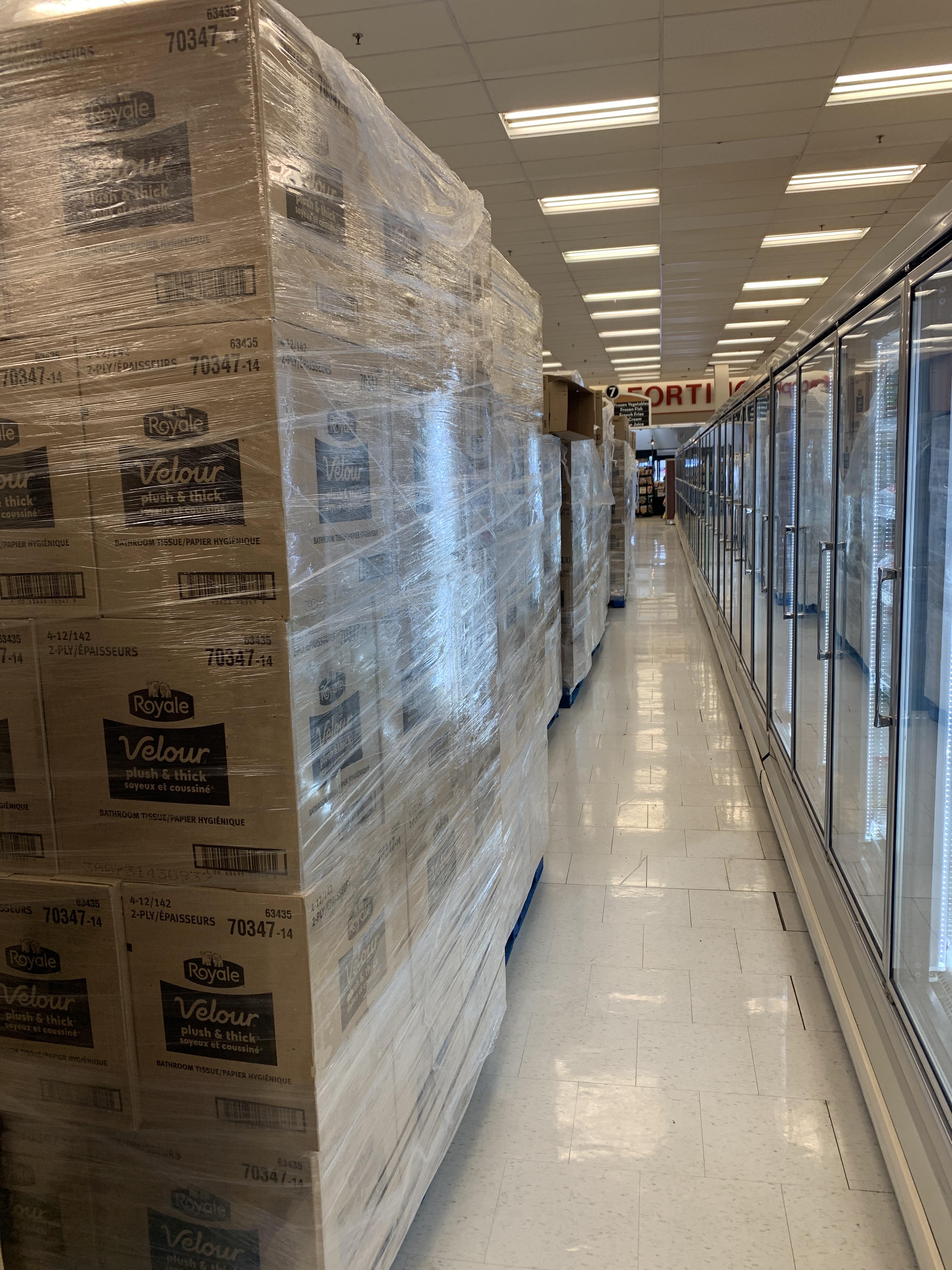 Fortinos on Dundurn has an isle full of toilet paper r/Hamilton