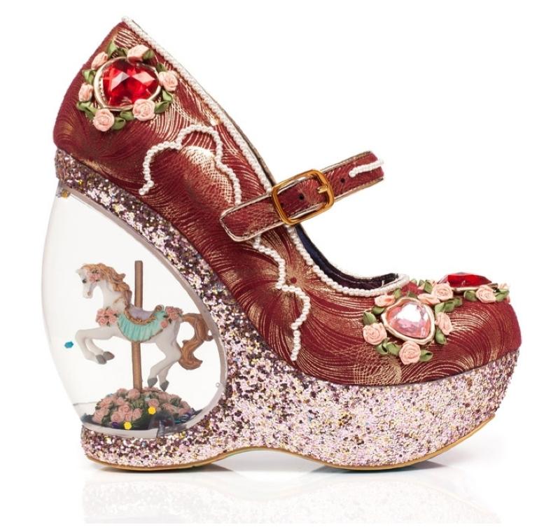 High heel with carousel horse. r/ATBGE