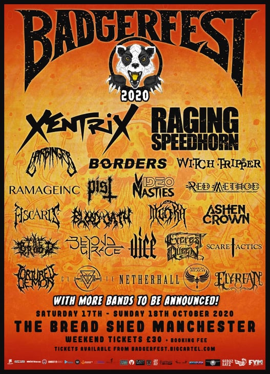 Badger Festival latest lineup announcement adds Harbinger, Ashen Reach