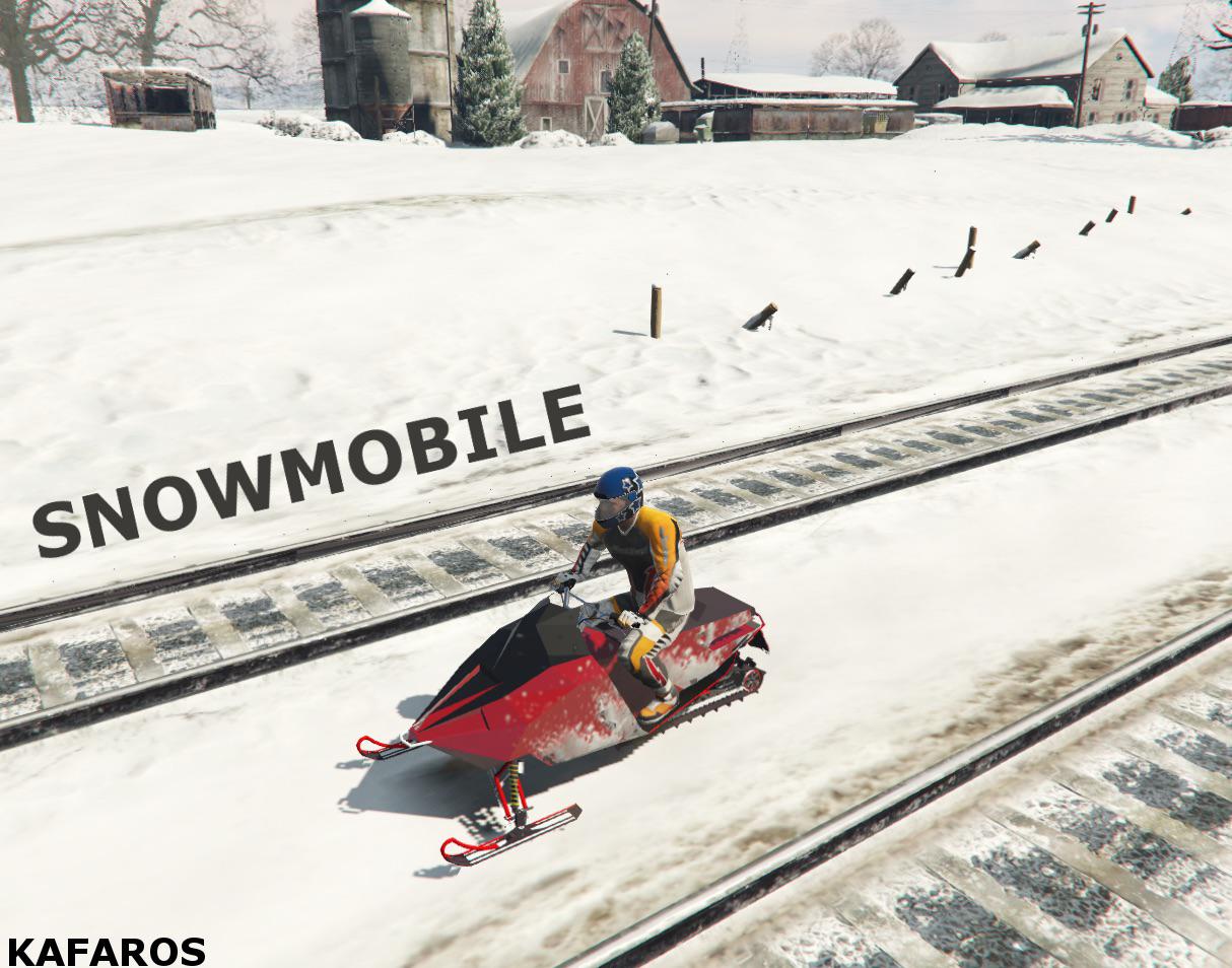 Petition to add a snowmobile to GTA 5 that’s only available when there