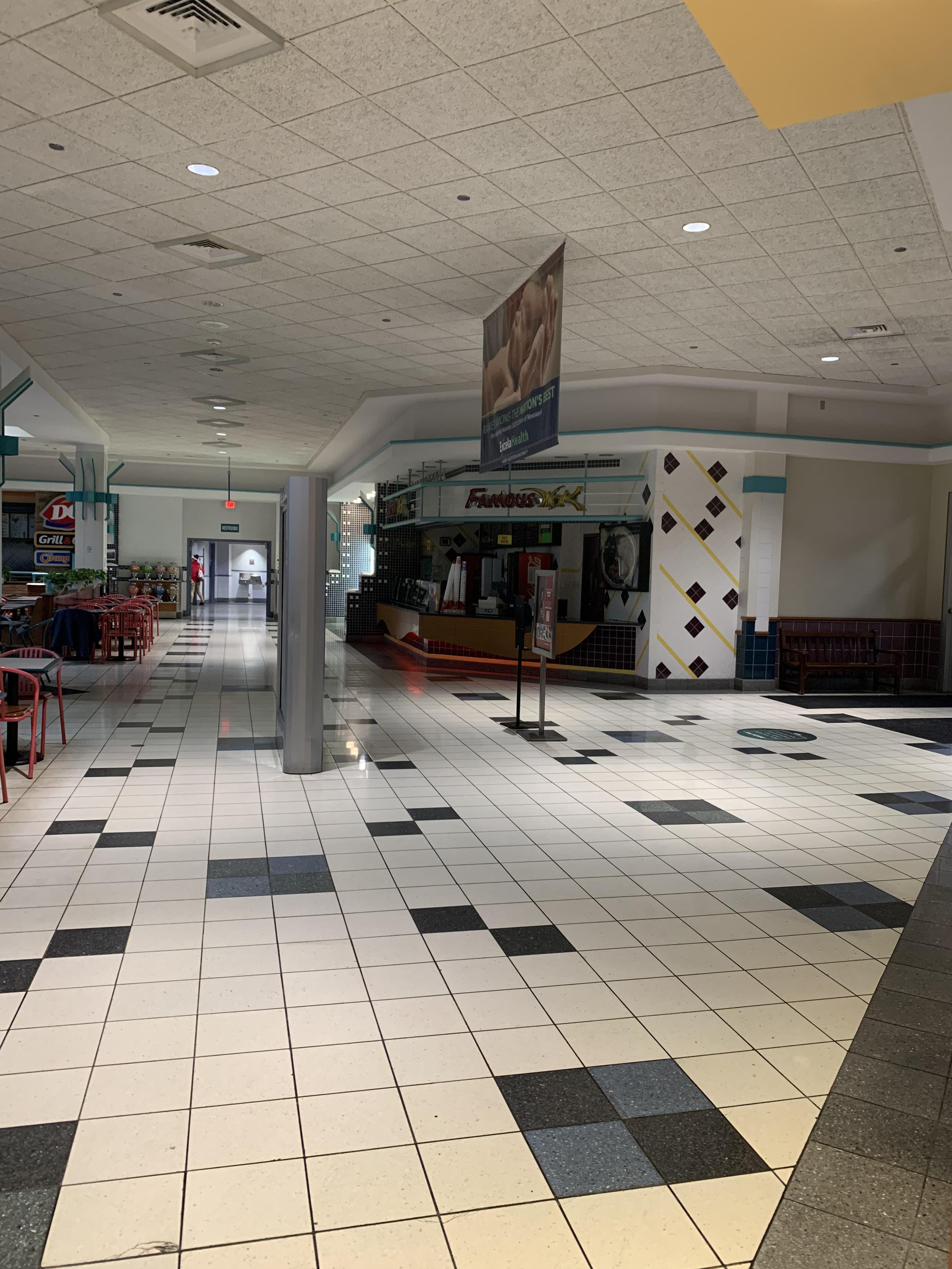 Westmoreland Mall, Greensburg, PA. It’s not a dead mall so cant go in r