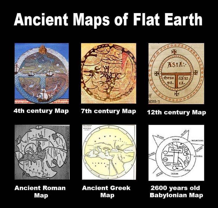 Ancient hebrew flat earth map noniom