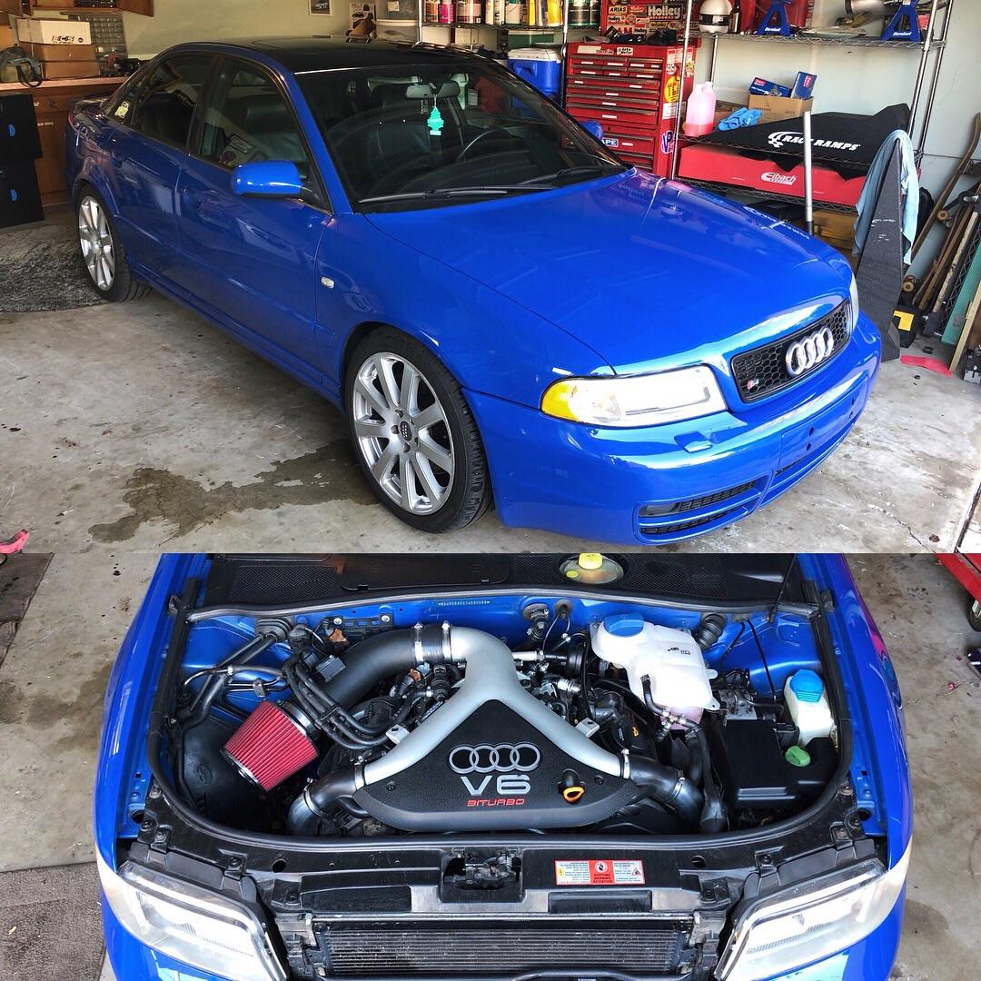 B5 S4 Stage III project finally coming to completion. Audi