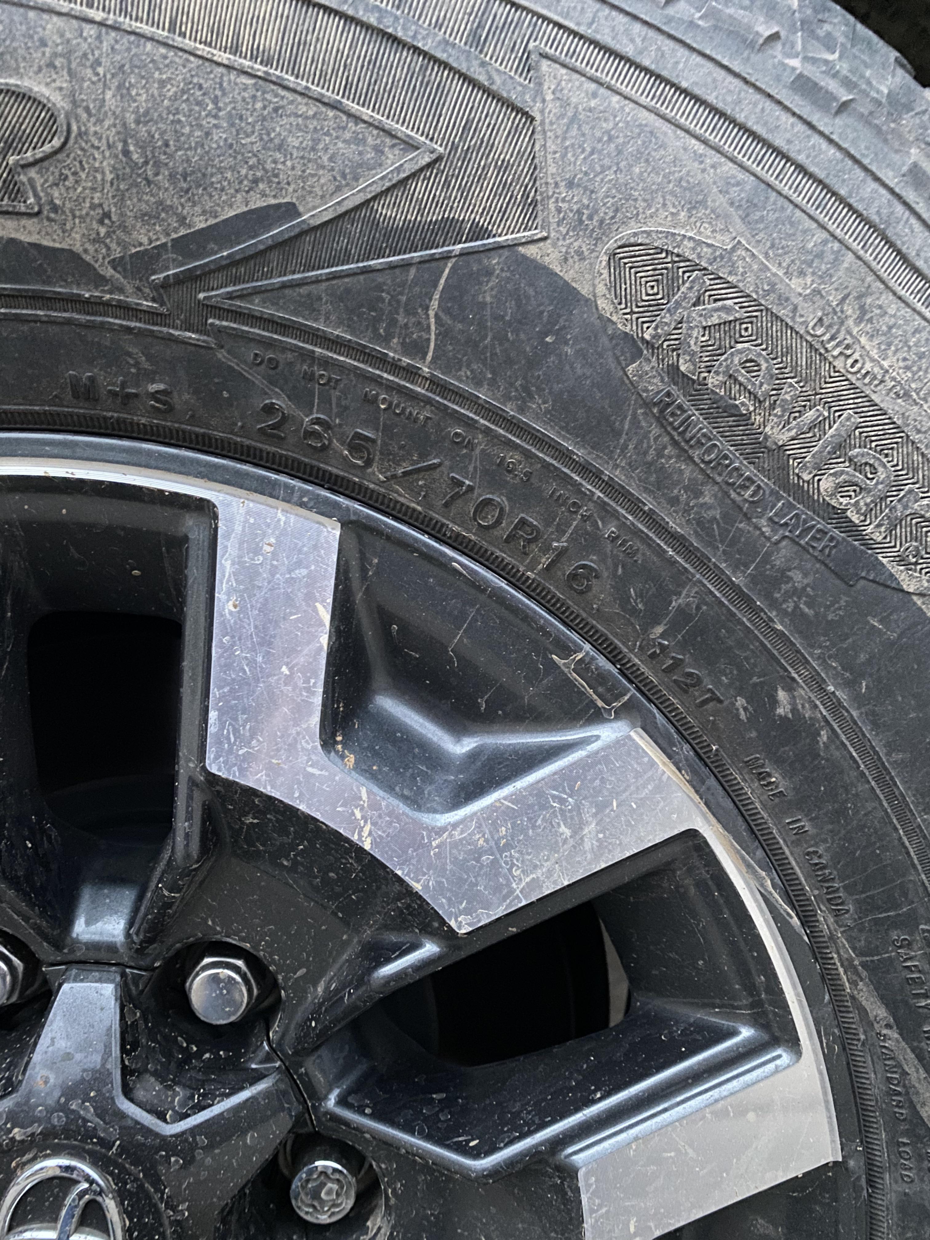 What’s the largest tires you run on your stock with the 16” rims