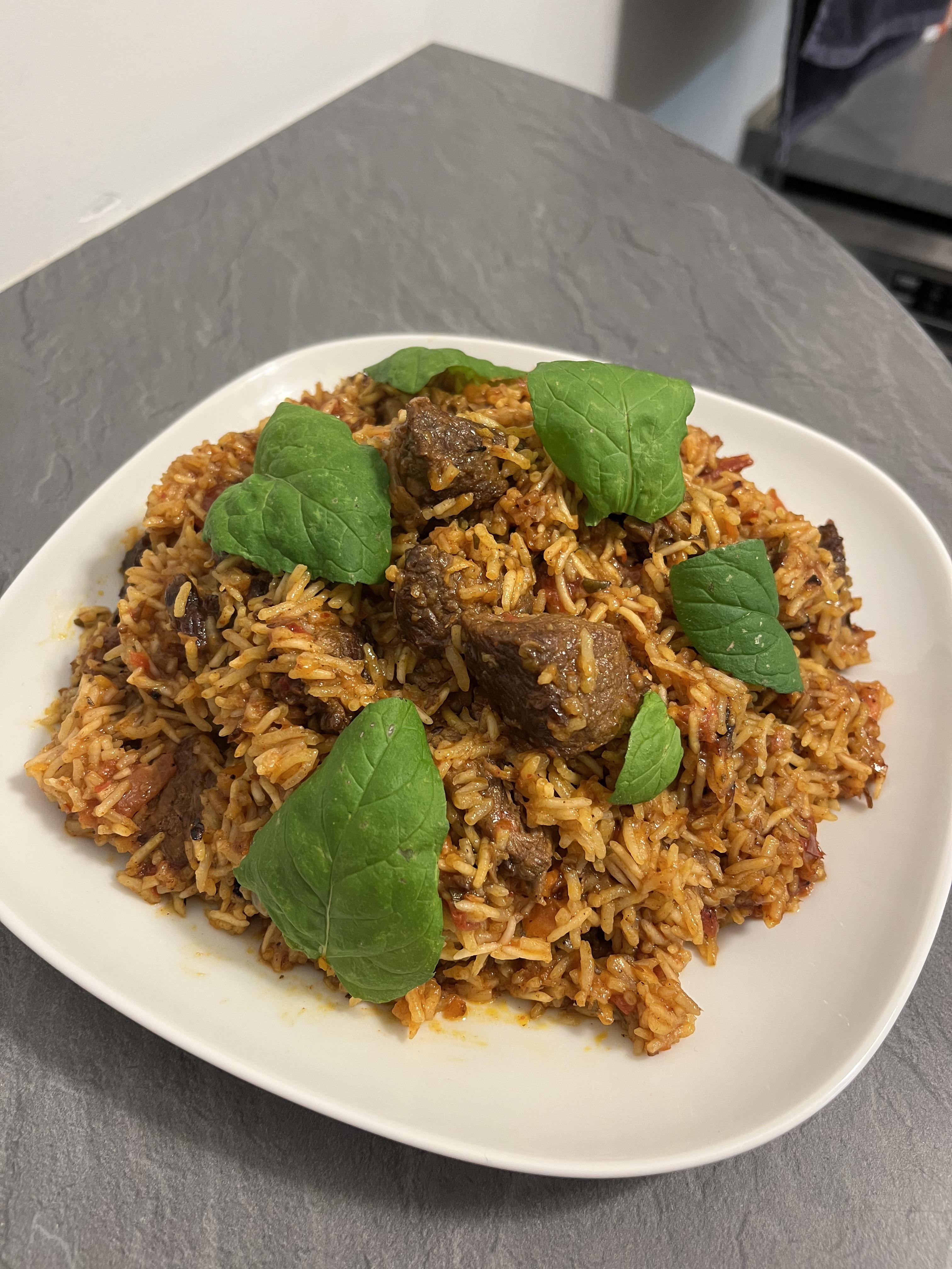 Beef Pilaf r/recipes