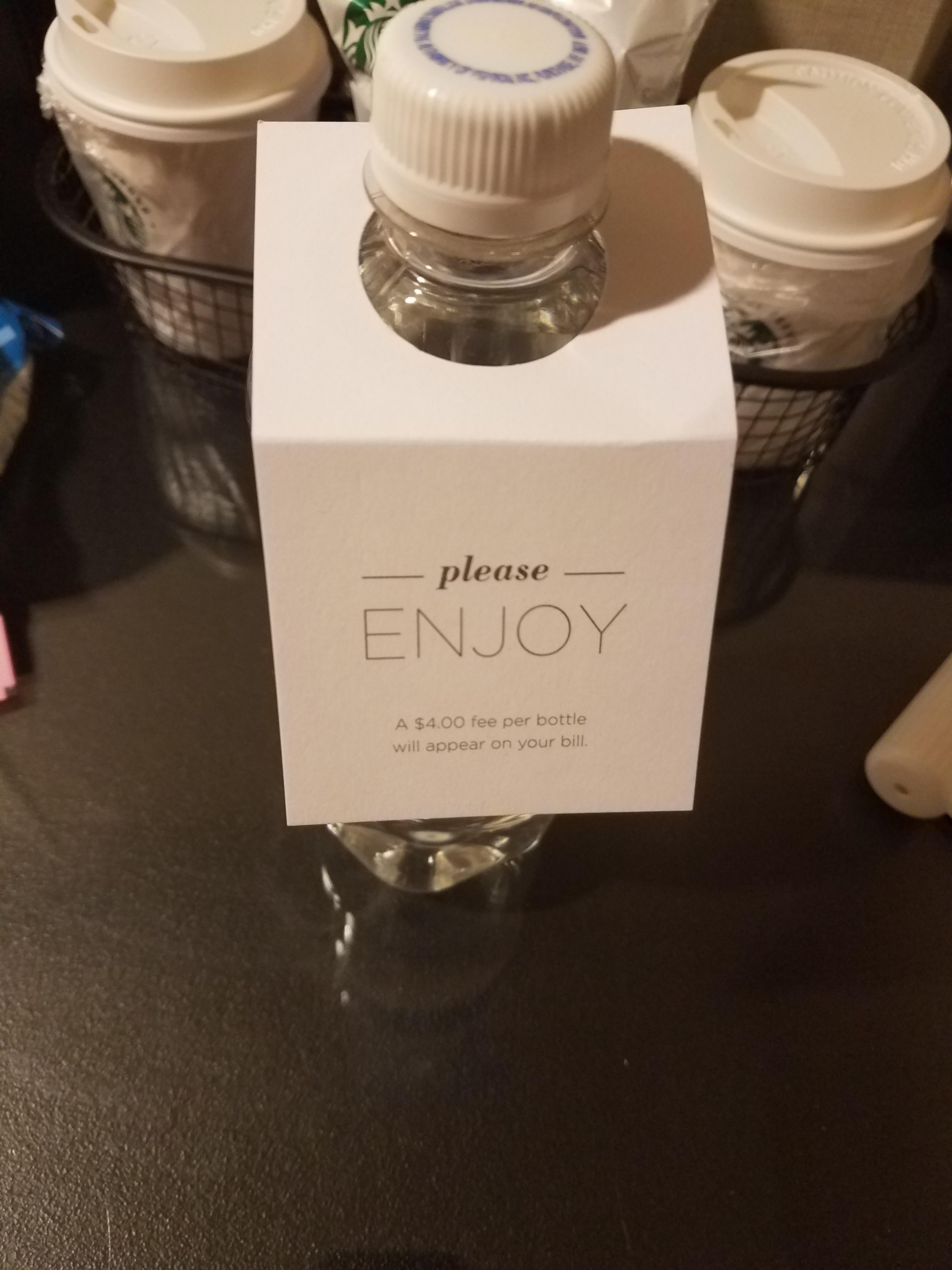 This hotel water bottle r/mildlyinfuriating