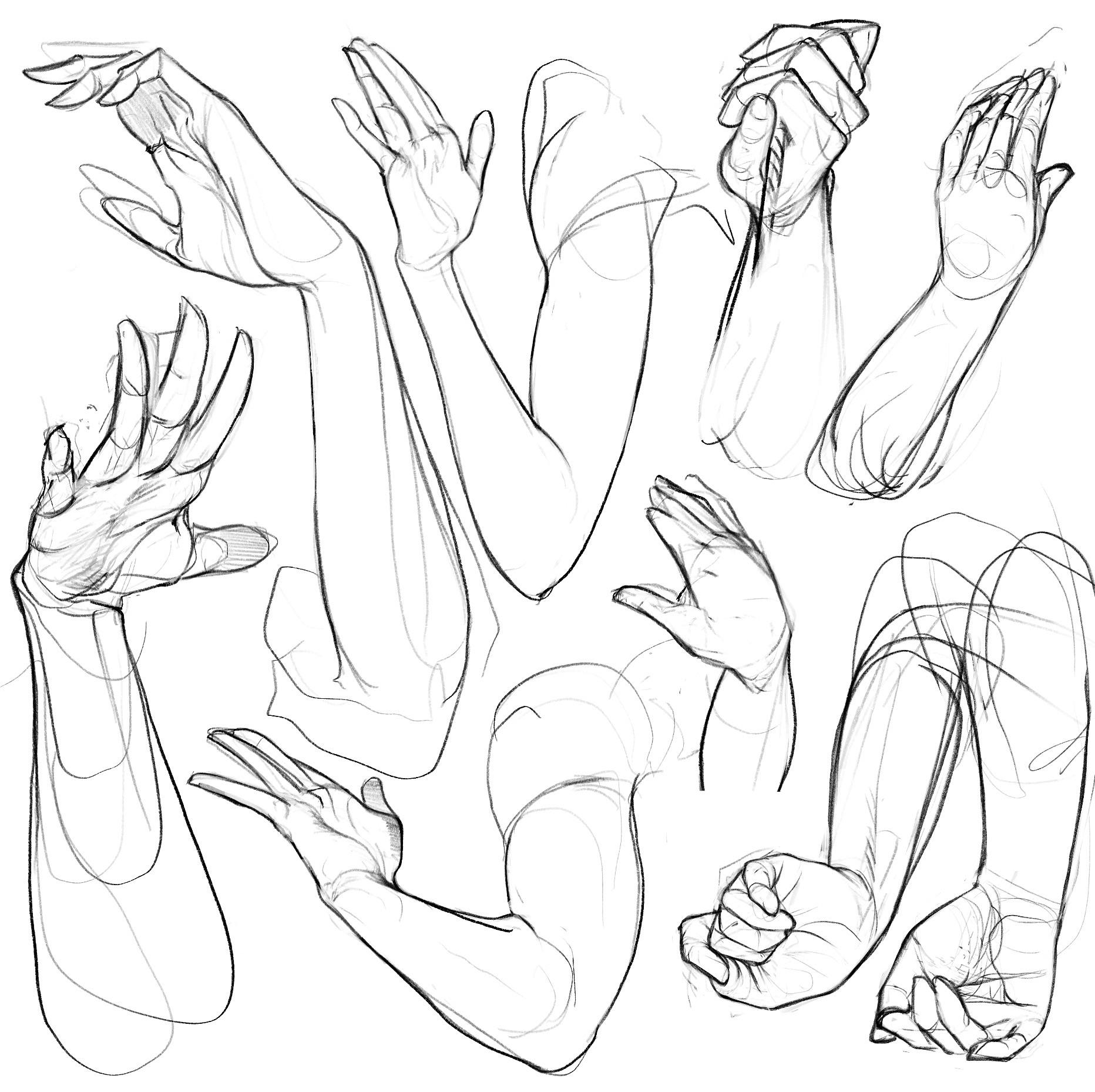 Some evening hands r/drawing