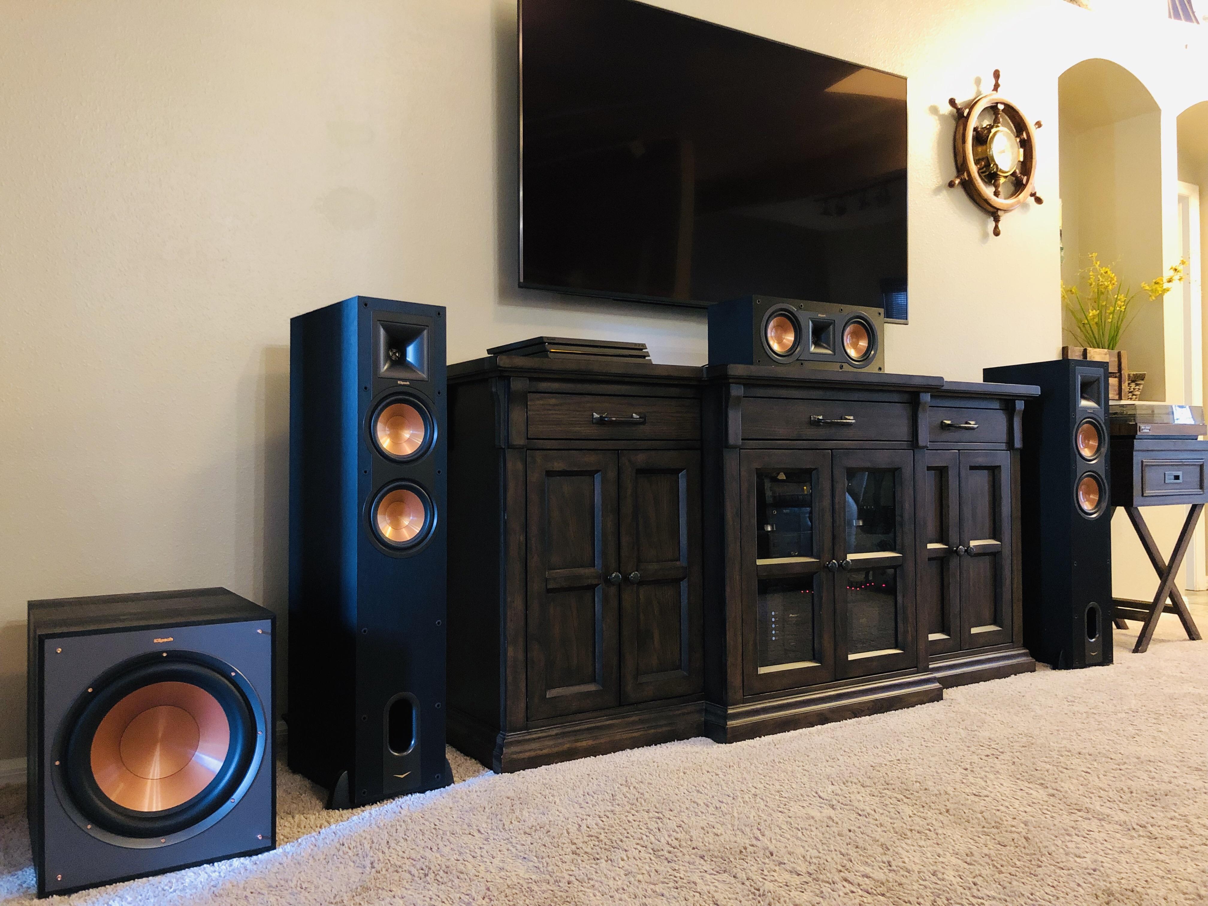 5.1 Klipsch setup complete! r/audiophile