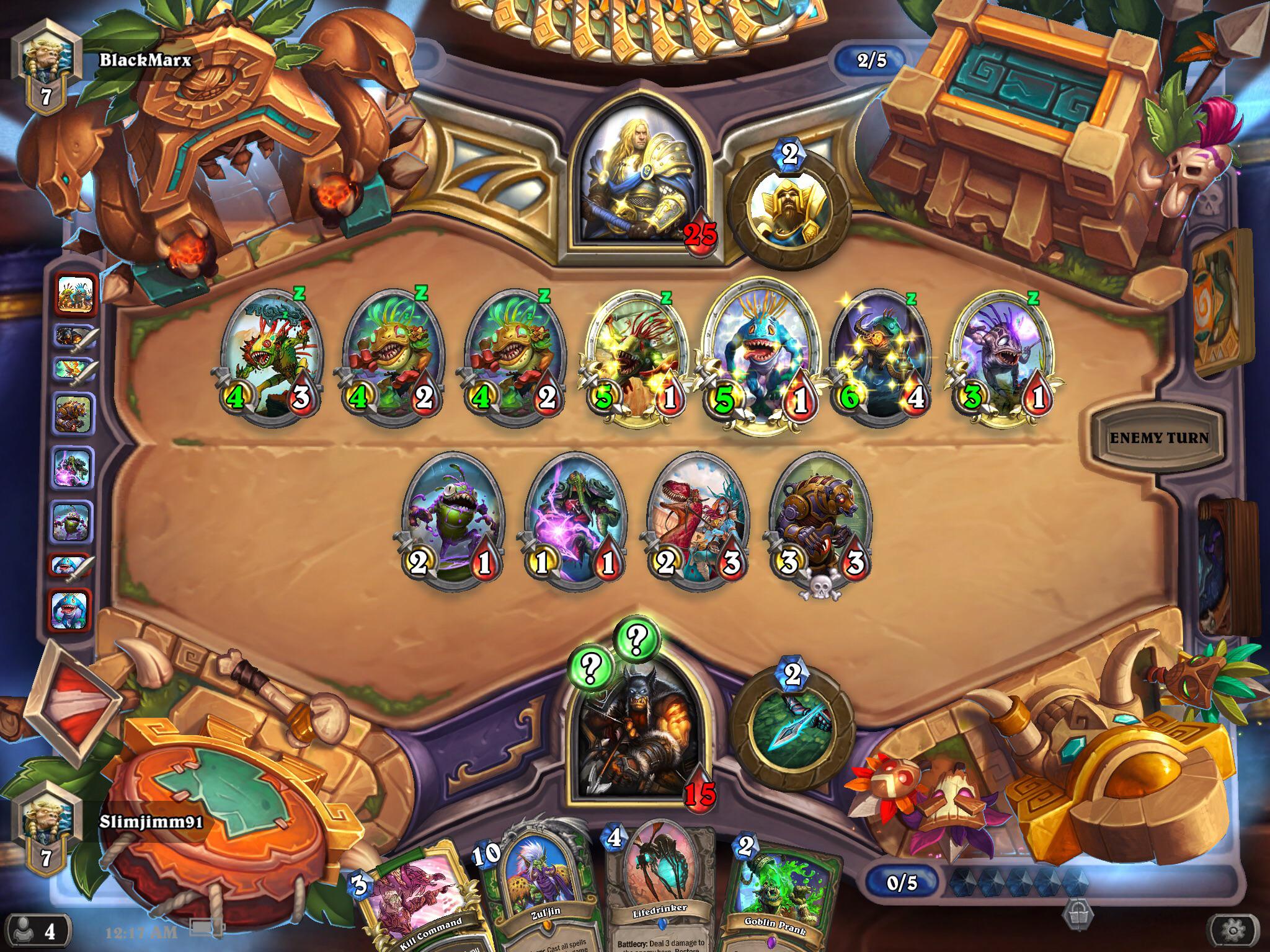 Fun and interactive. Aggro ftw.... r/hearthstone