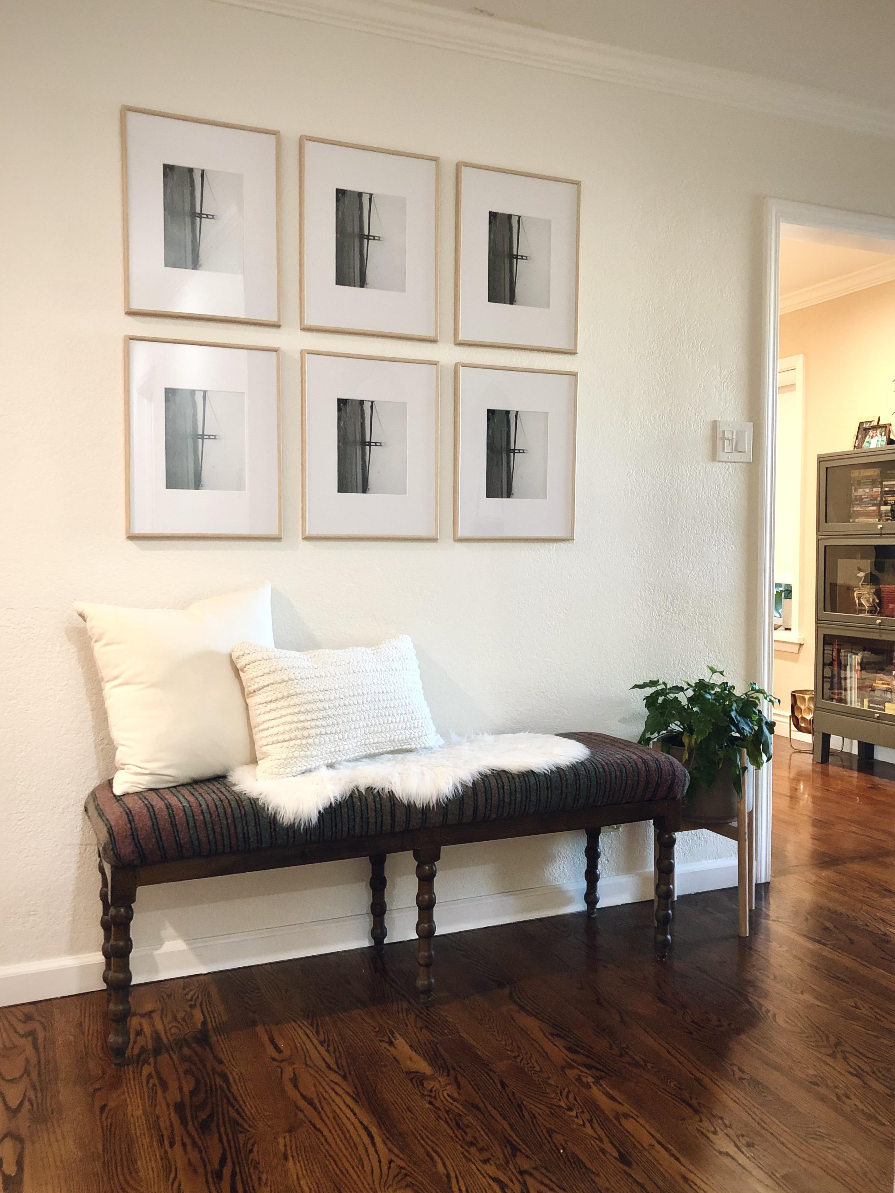 Update on styling my foyer bench r/HomeDecorating