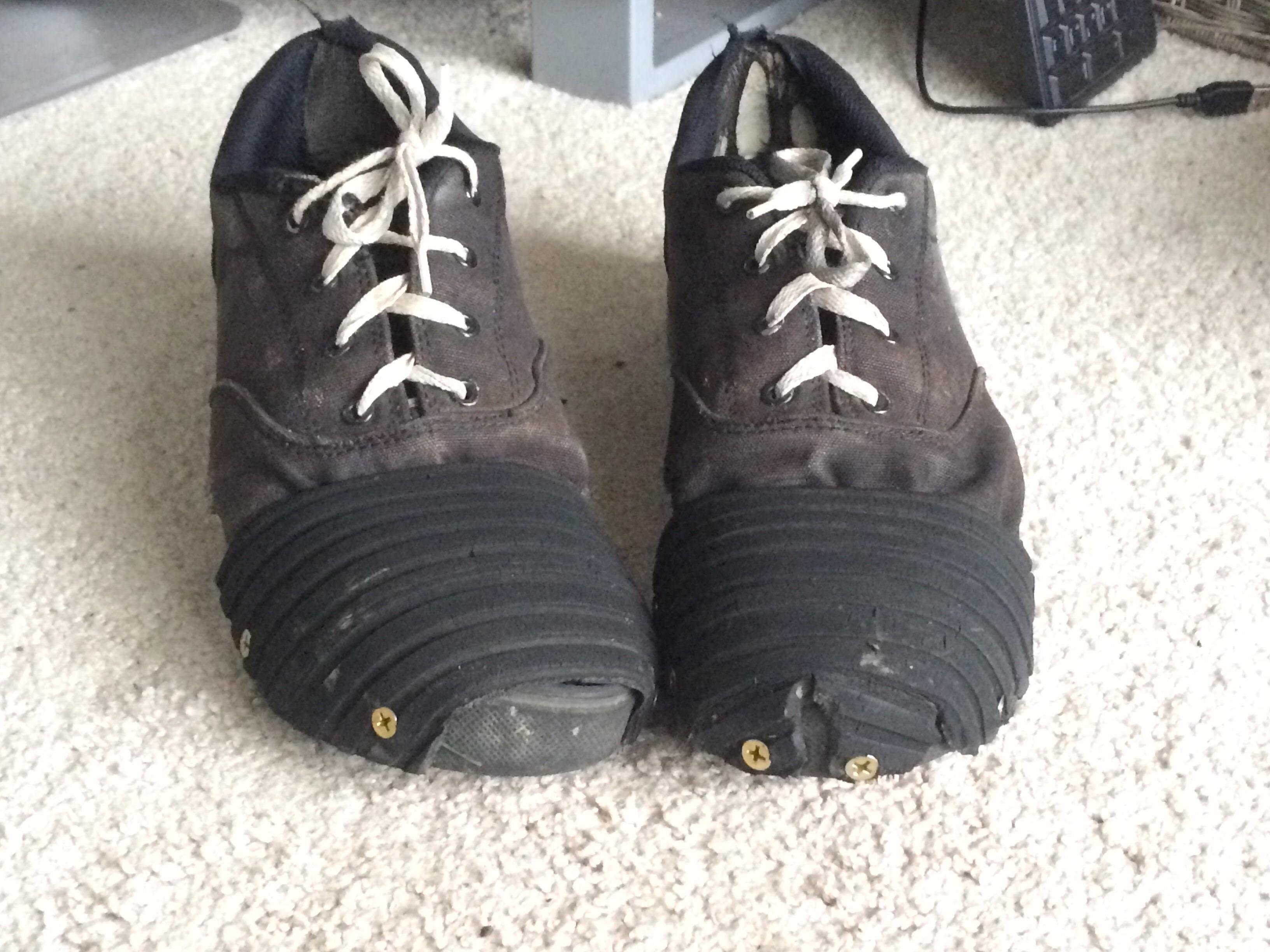 DIY shoe toe repair r/redneckengineering