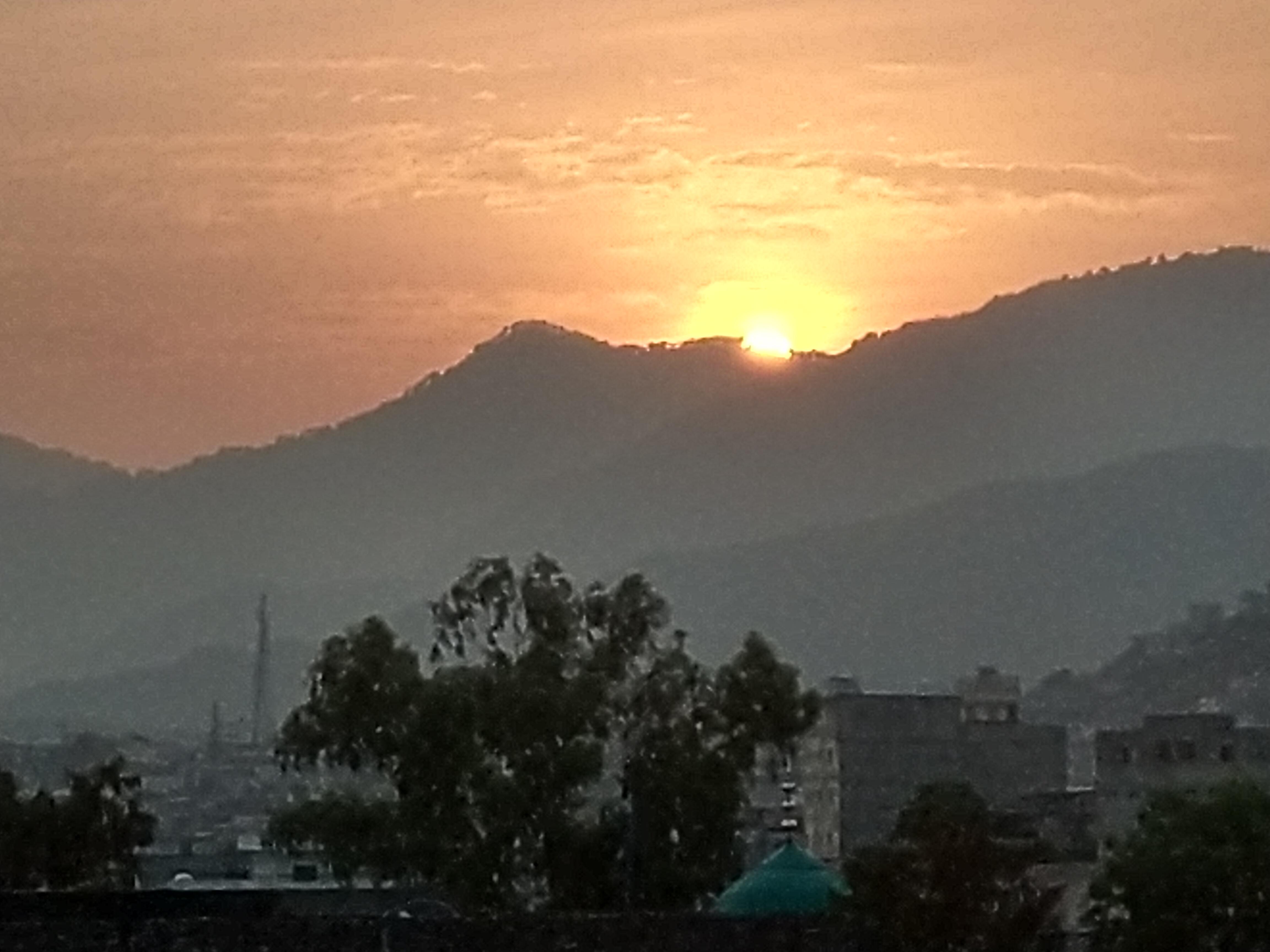Sunset in Islamabad. r/pakistan