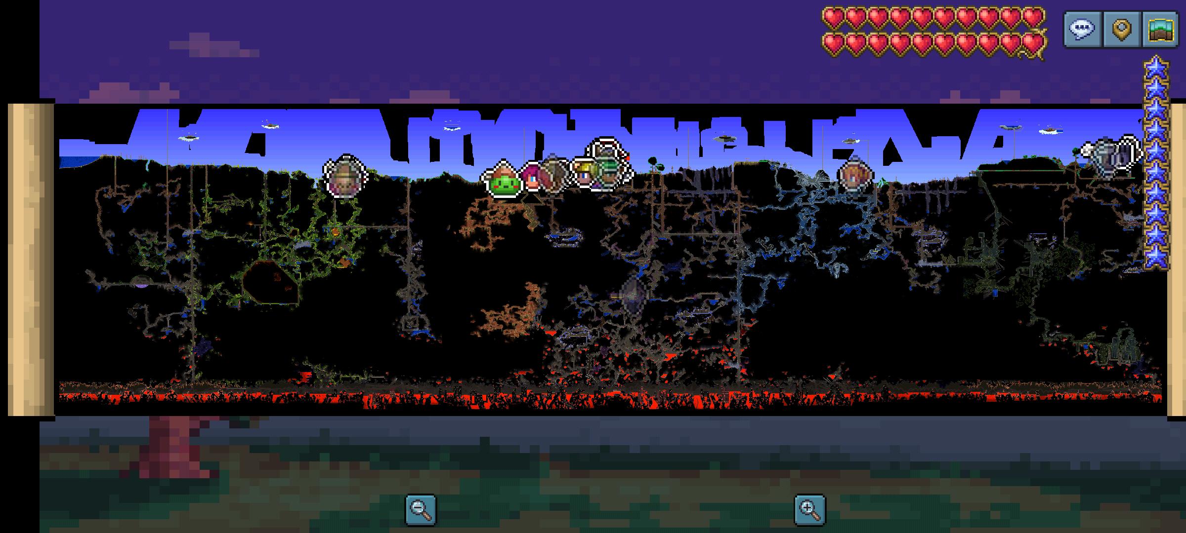 Am I blind? Why can't I see the "V" of corruption / hallow after