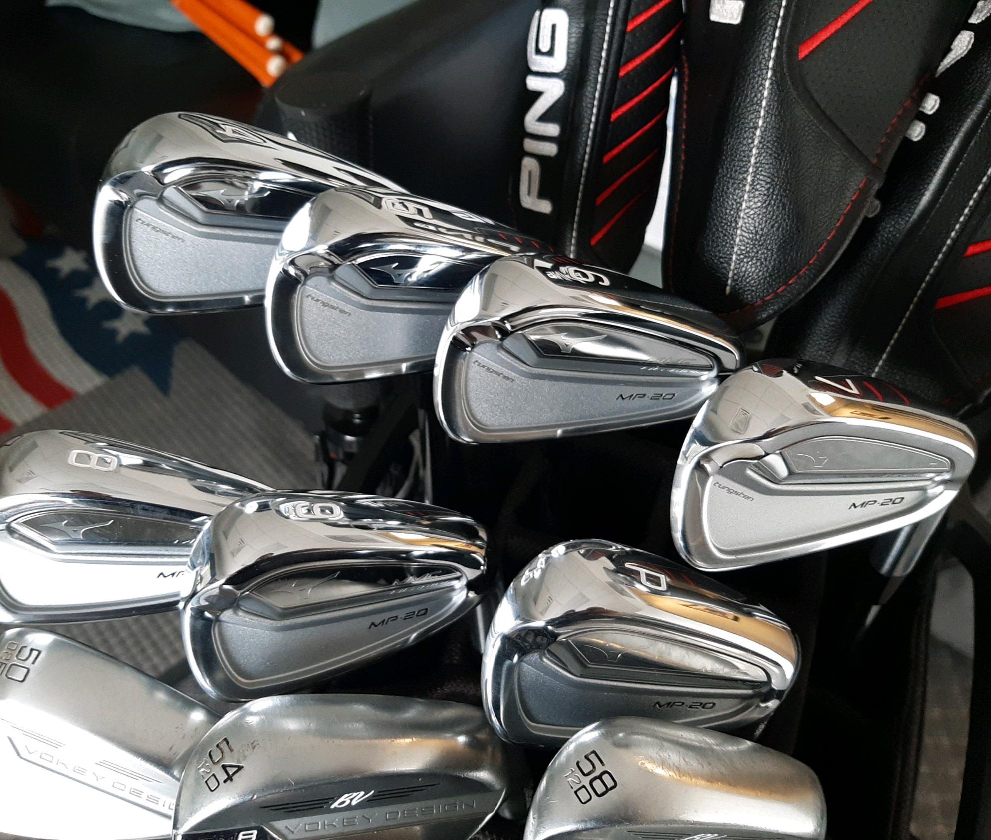 First set of fitted irons! So excited to get the first round in with