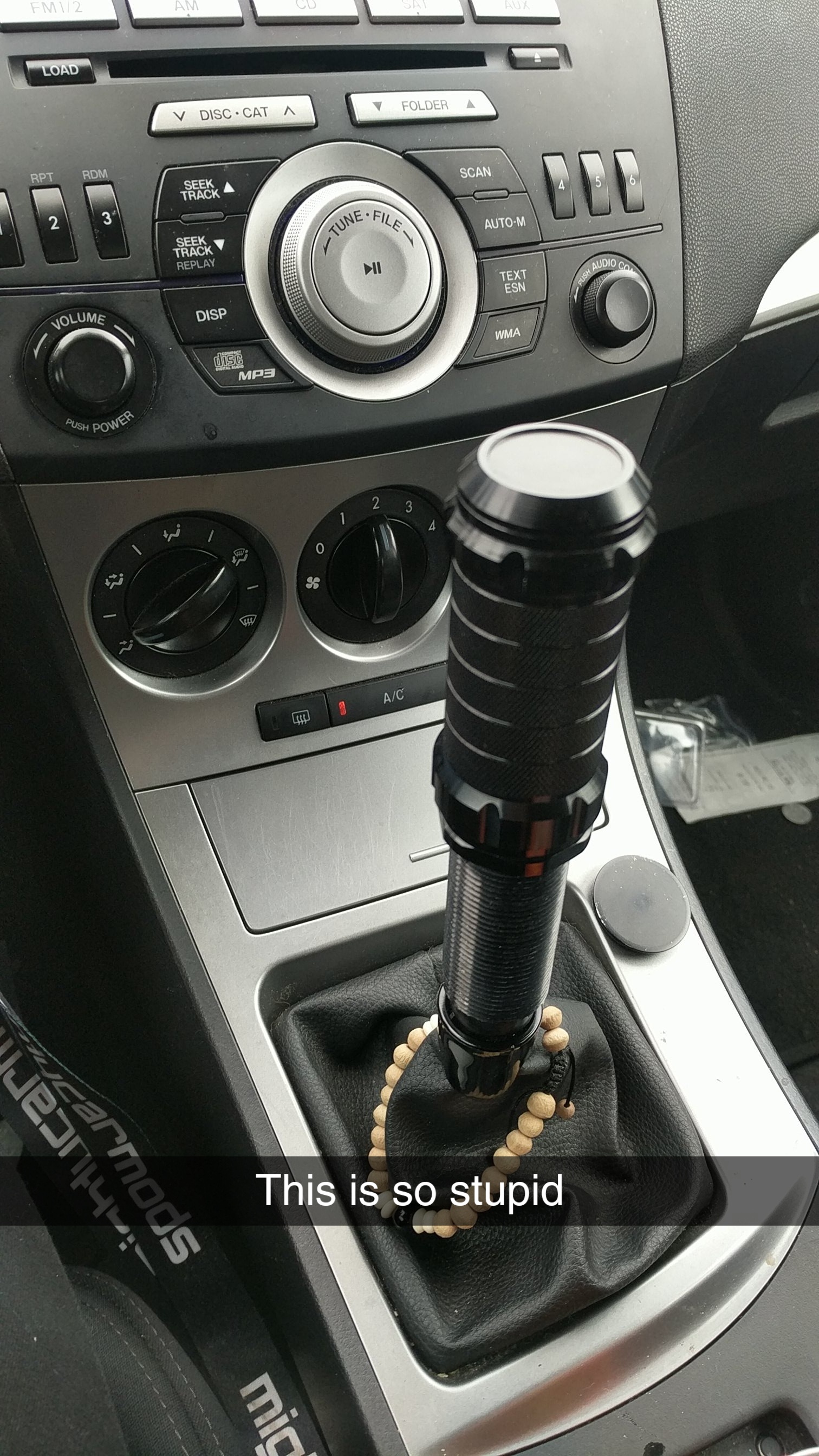 I brought a new shift knob.. r/mazda3