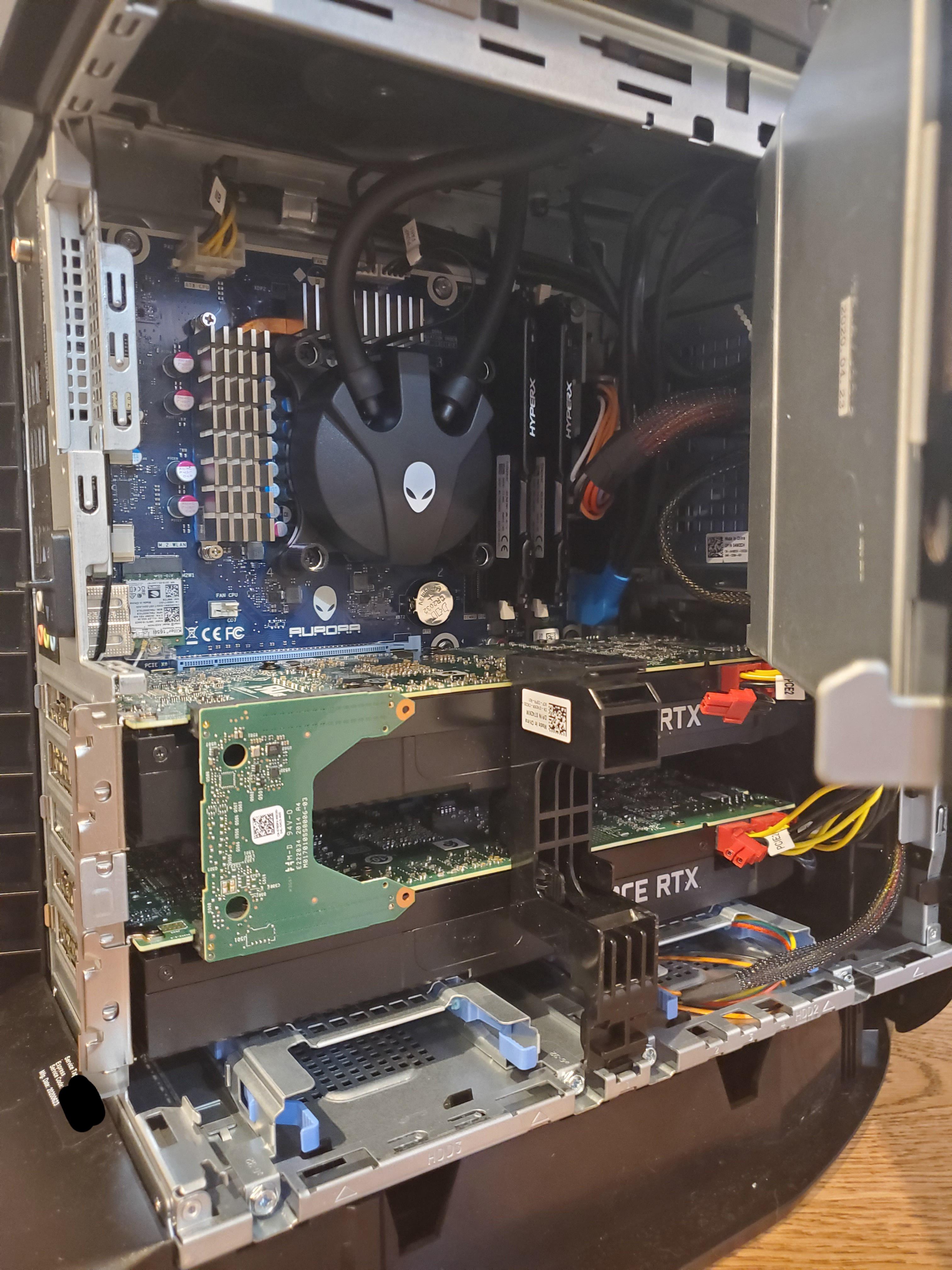 Inside the R11 with liquid cooling and dual 2080 Supers r/Alienware