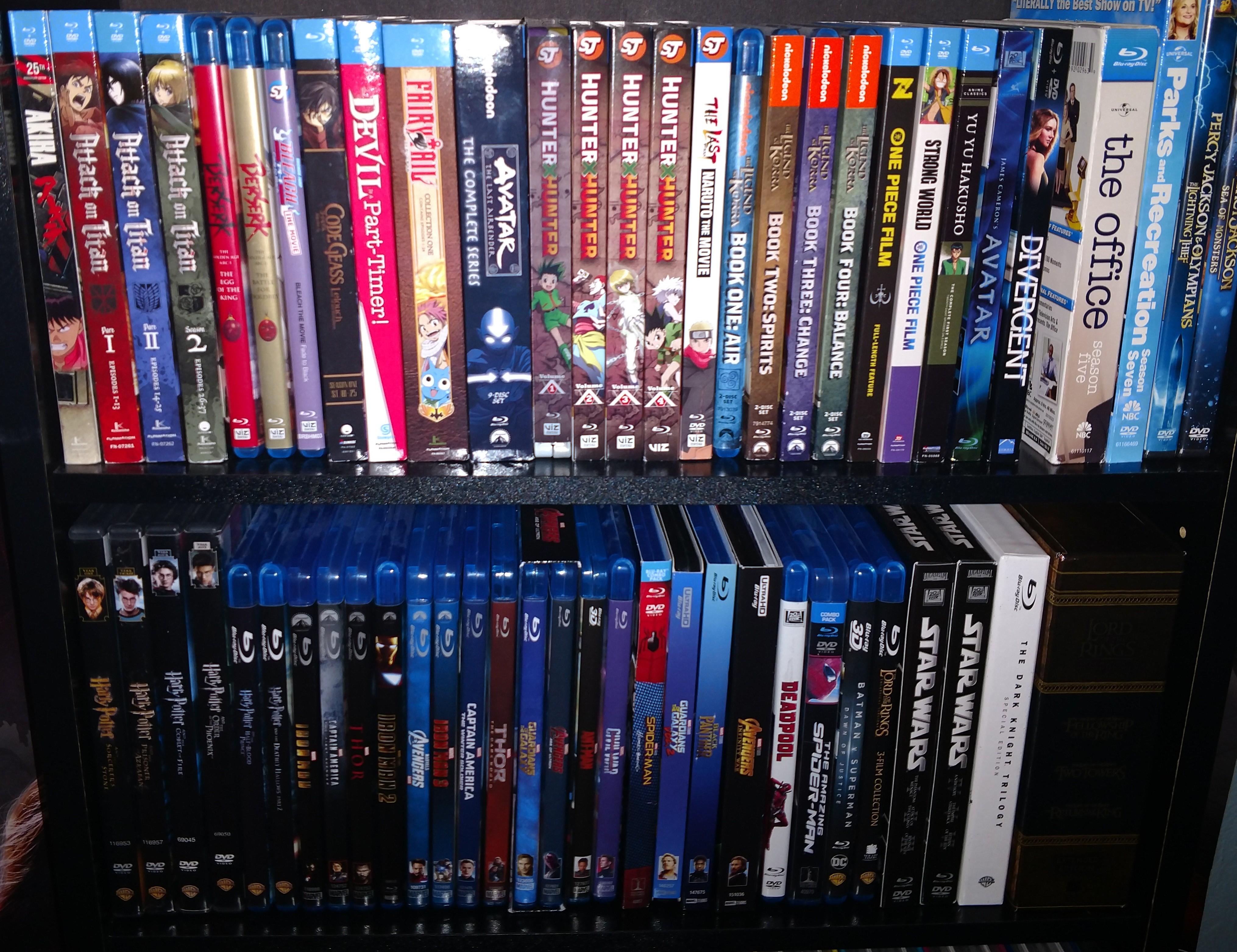 My Blu Ray collection r/dvdcollection