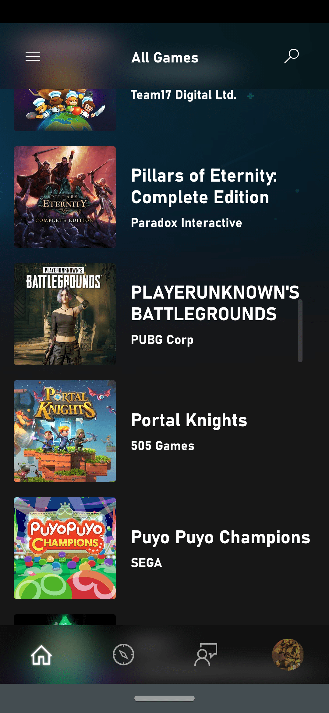PUBG is now available r/xcloud