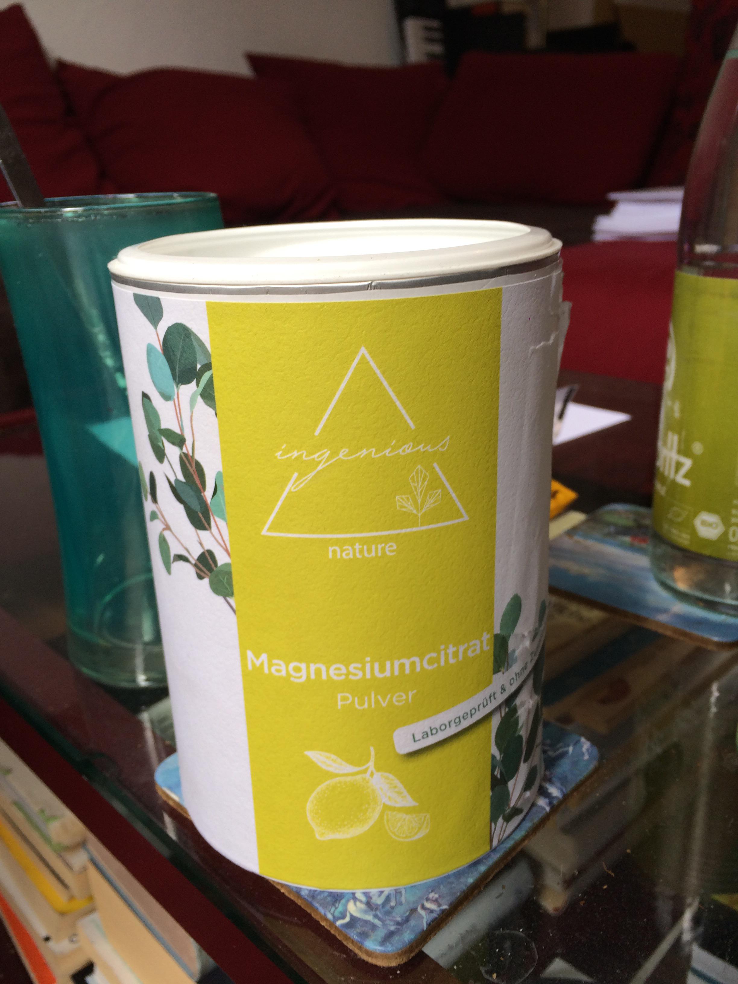 Magnesium citrate for social anxiety and depression (3g/240mg mag