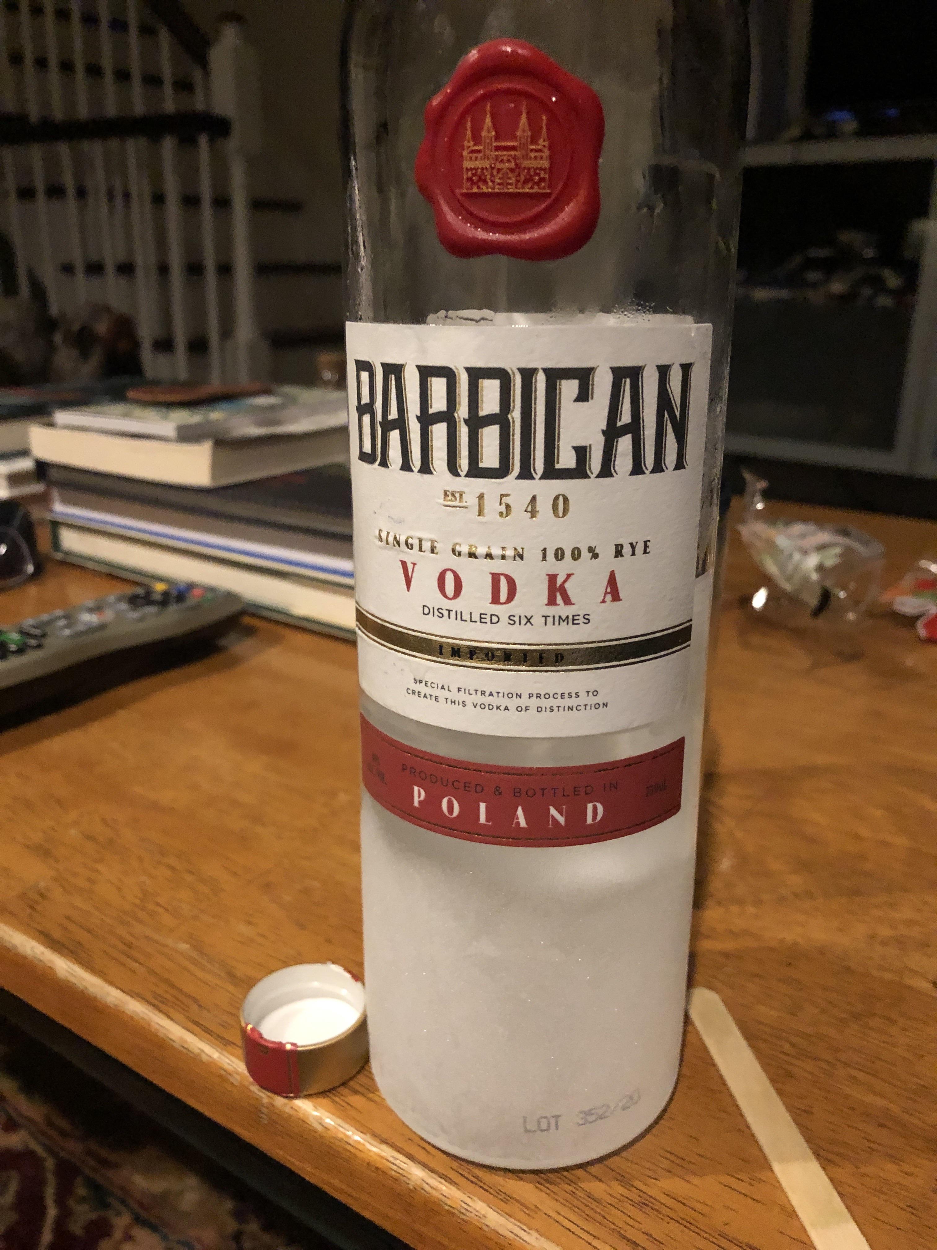 First Polish polish vodka I’ve enjoyed. r/vodka