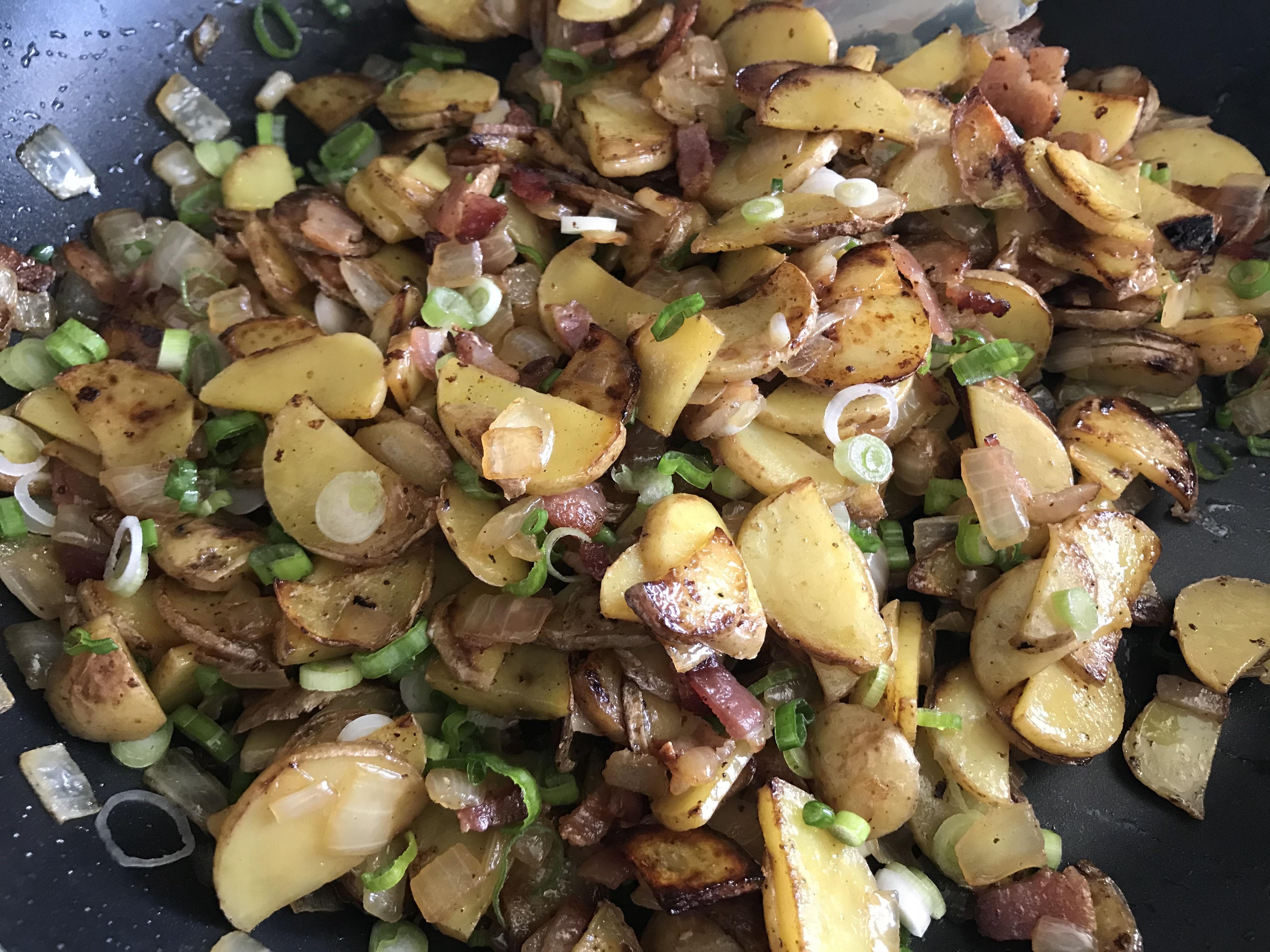 [homemade] German potatoes for breakfast r/food