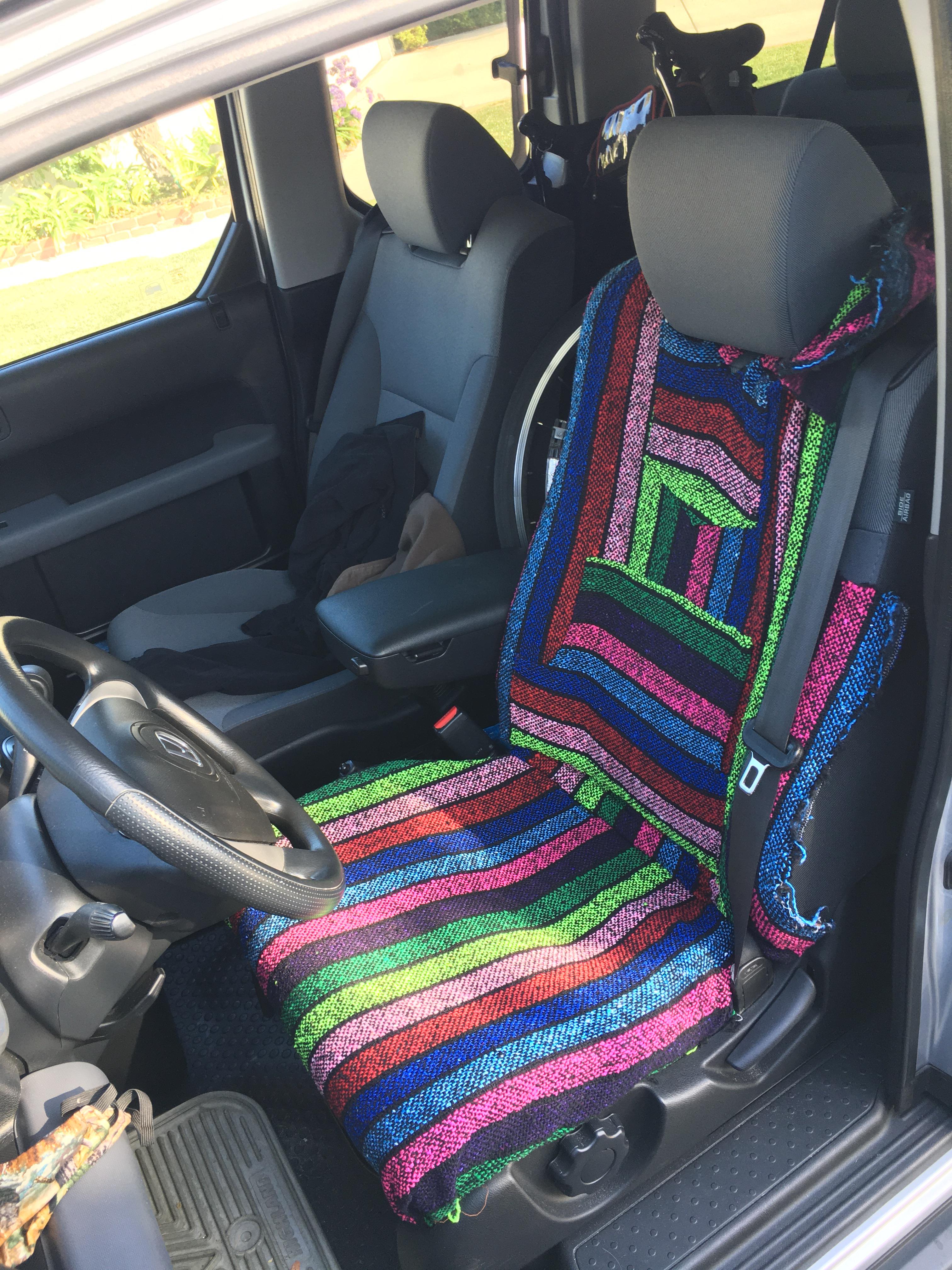 Converted my drug rug into a seat cover! r/HondaElement