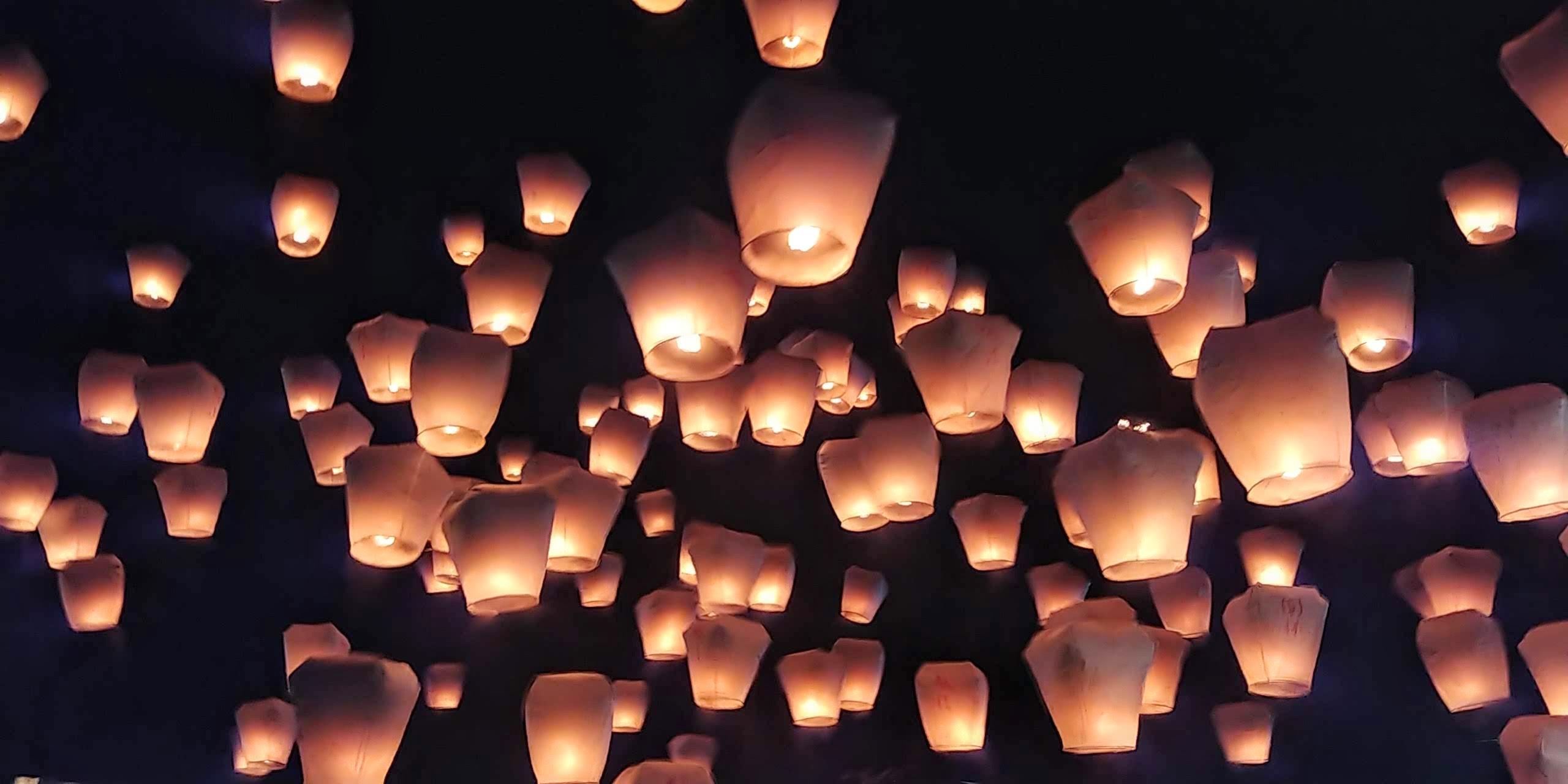 Night Lights Sky Lantern Festival Florida at Gary Vigil blog