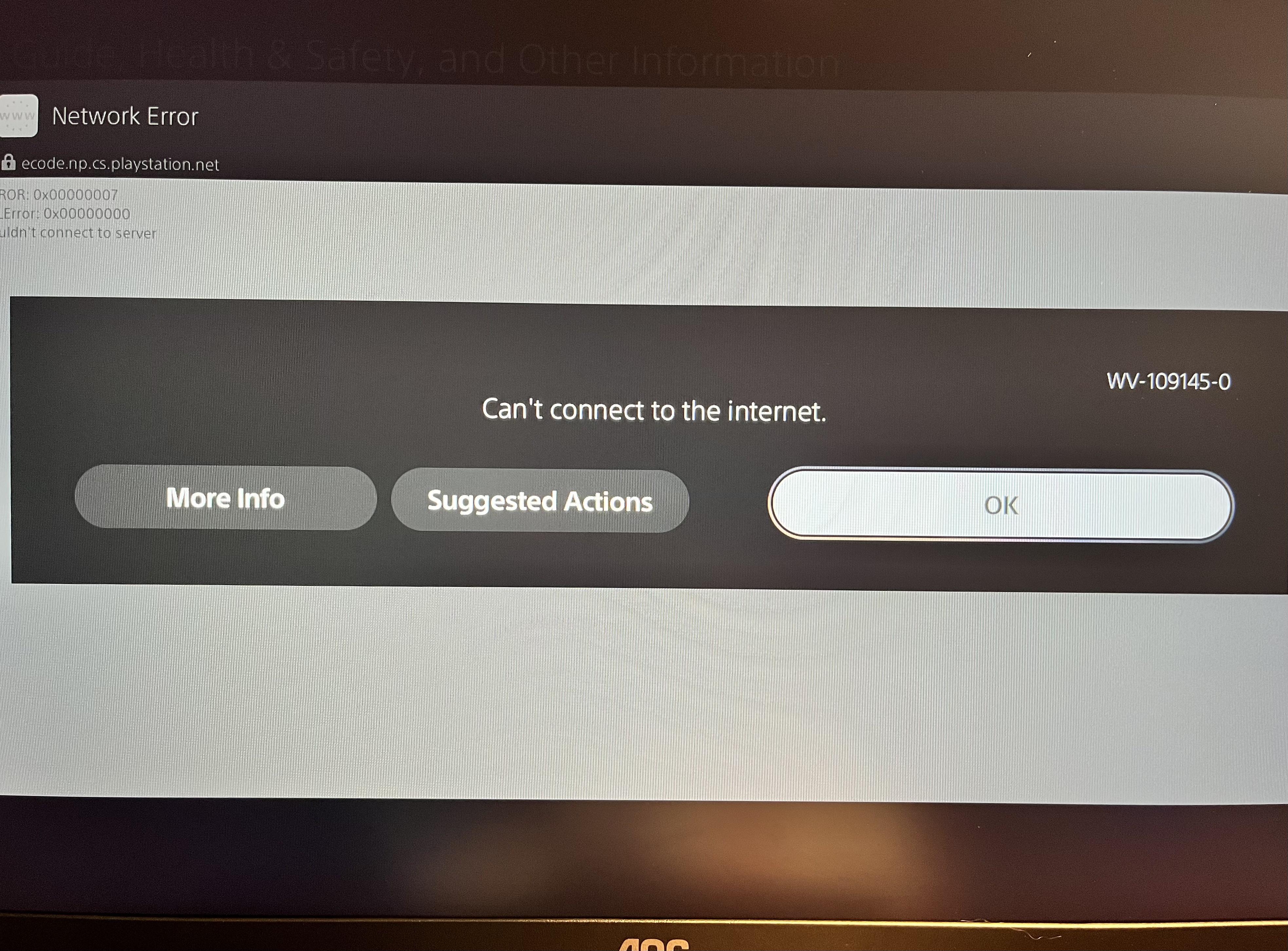 Having issues with connecting to hotel WiFi and my ps5 not allowing me
