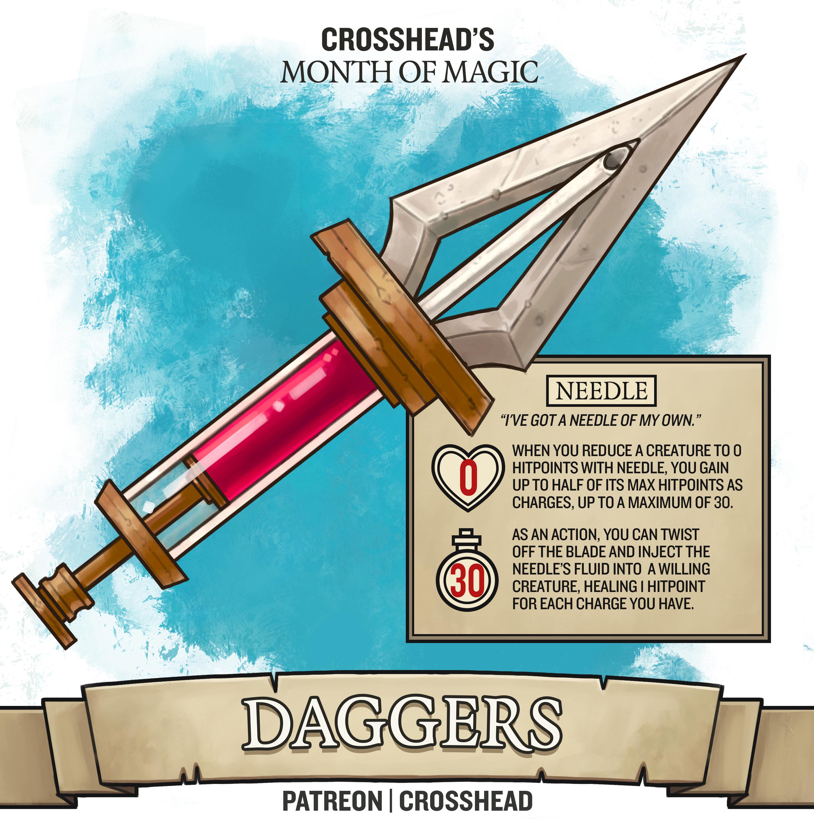 Month of Magic Needle dungeondraw