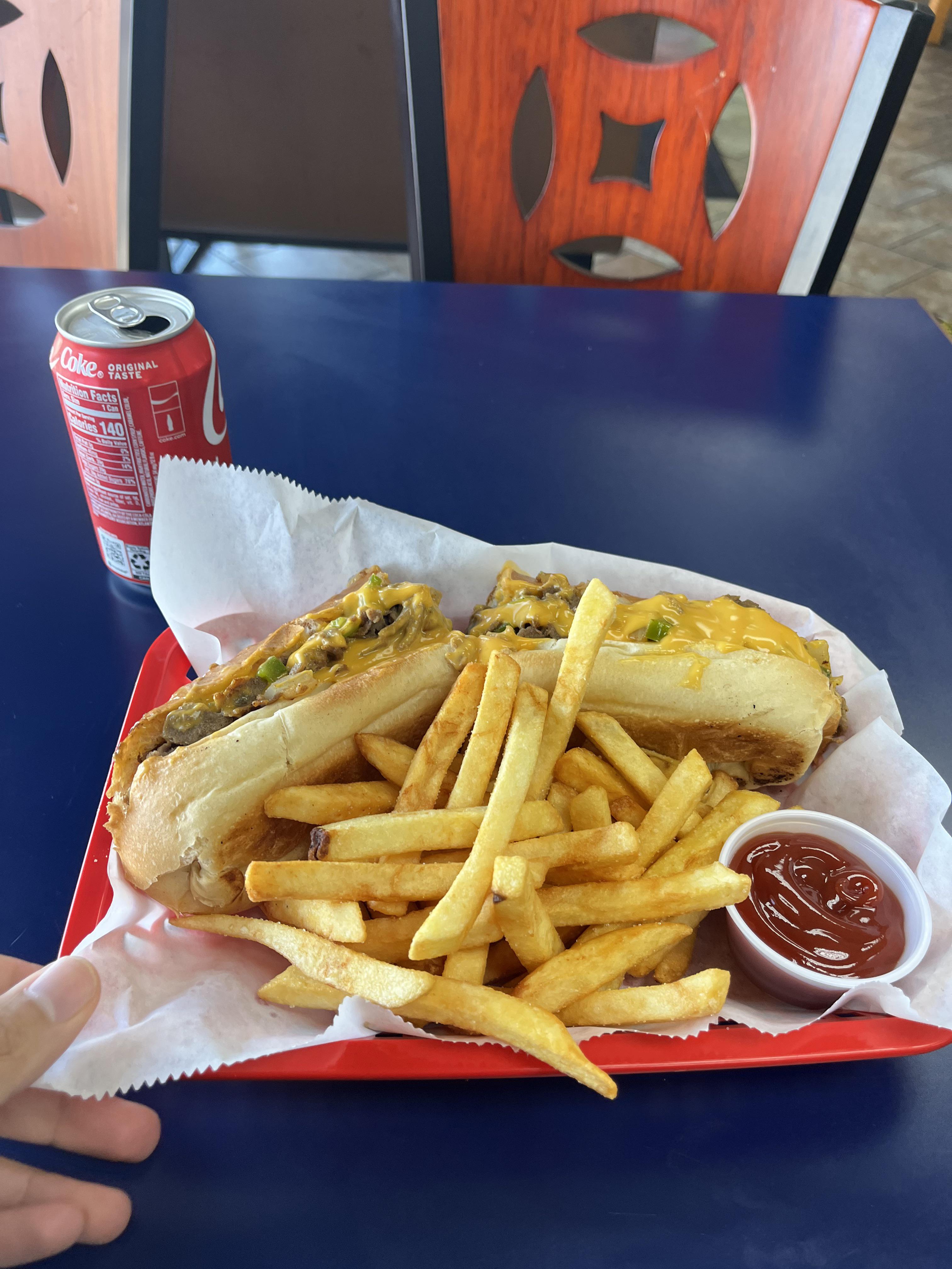 What a treat! First of many times eating at Alex's Gyro and