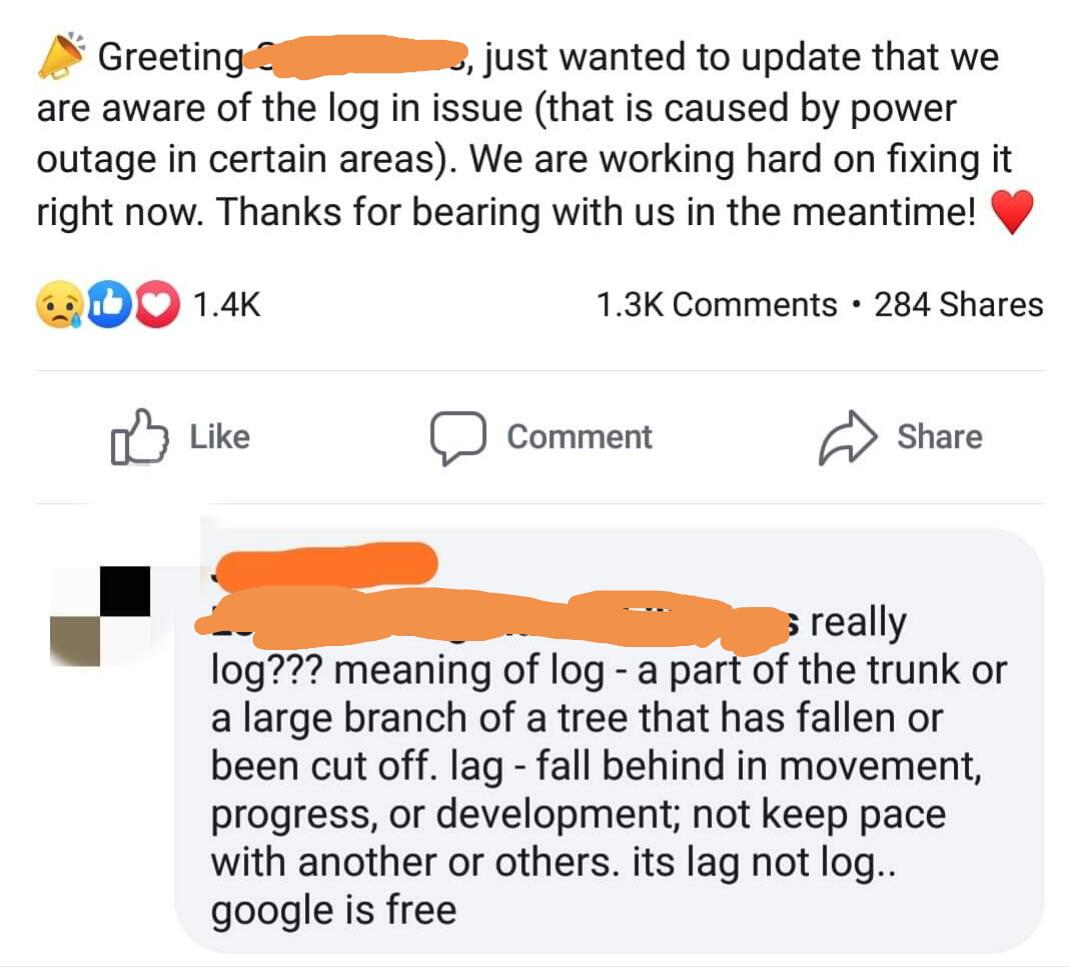 He might be having problems lagging in r/iamverysmart