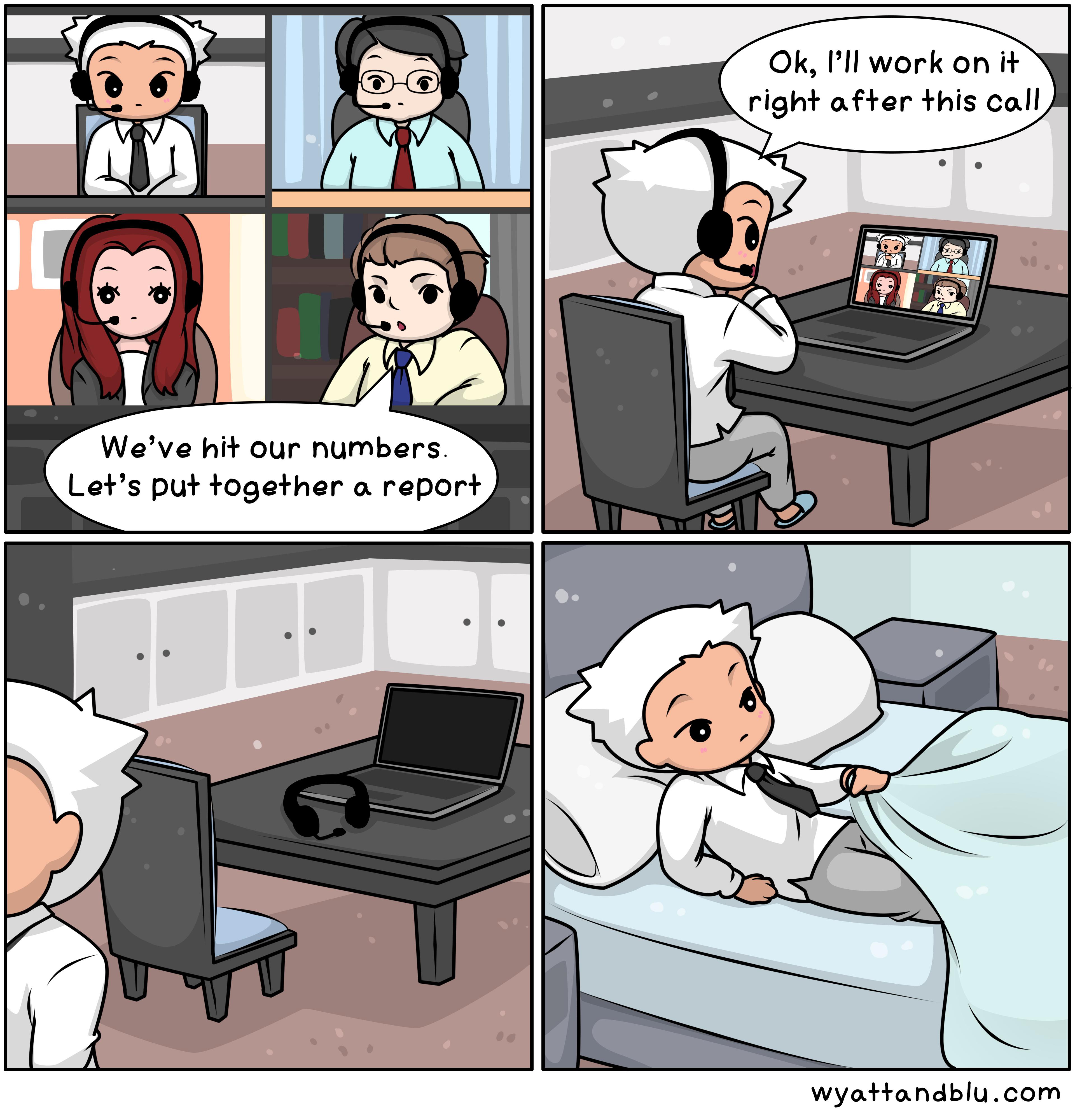 'Working' From Home funny