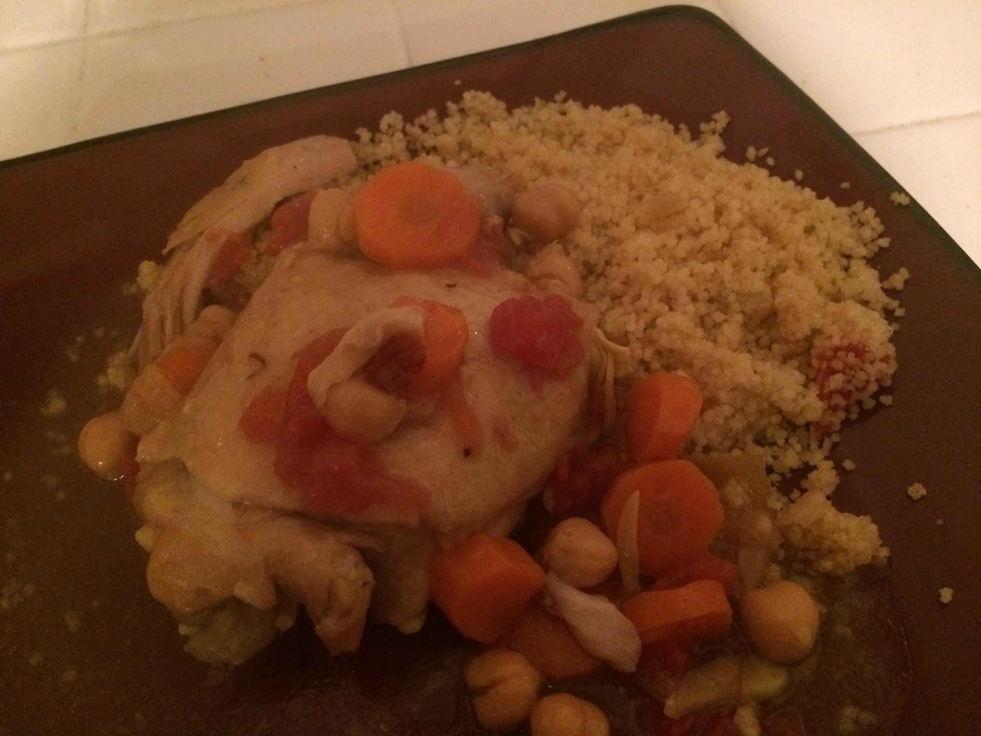 Week 8 Spice Blends Moroccan Tagine with homemade Ras el Hanout r
