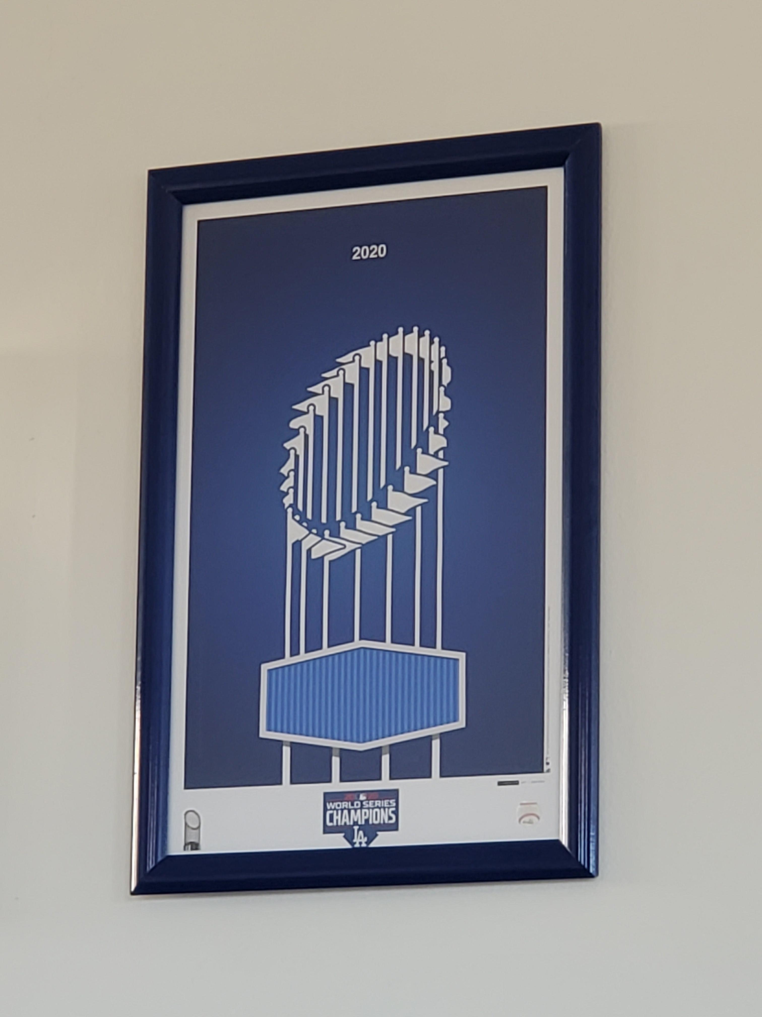 New home decor! 💙🤍 r/Dodgers