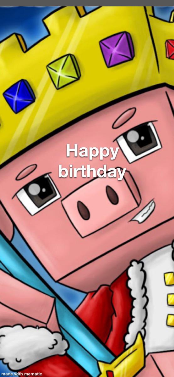 Happy birthday techno Technoblade