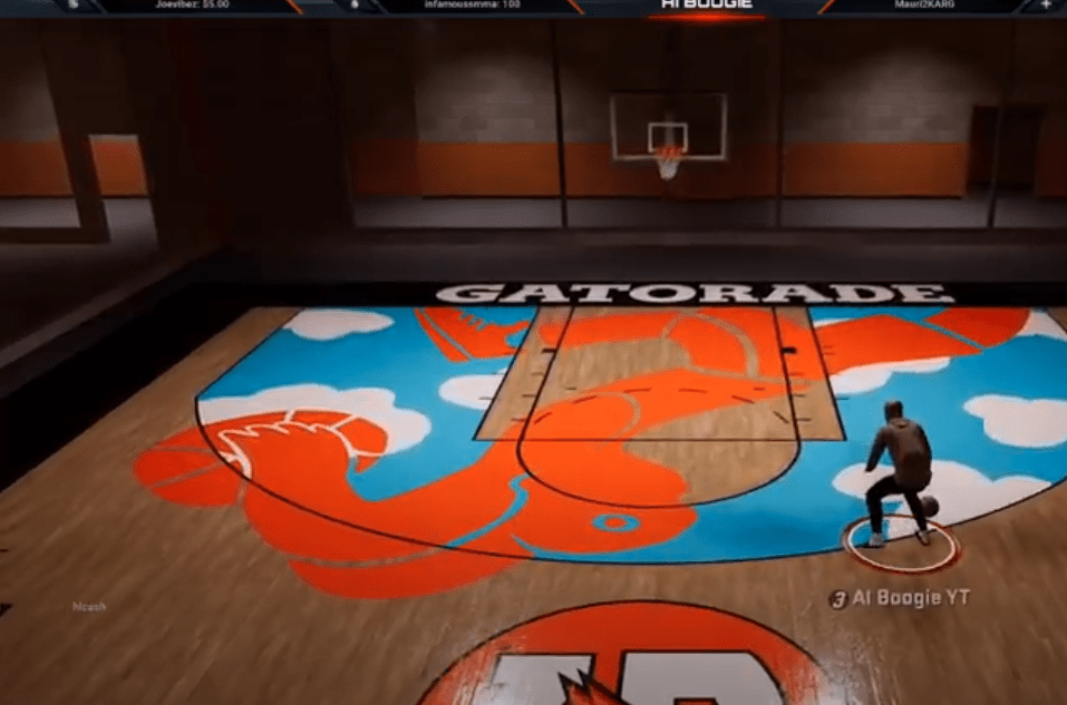 New Gatorade Facility Courts, You gotta pay 50200 VC to use them. r