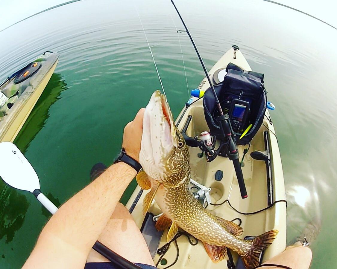 St Mary’s river Michigan r/kayakfishing