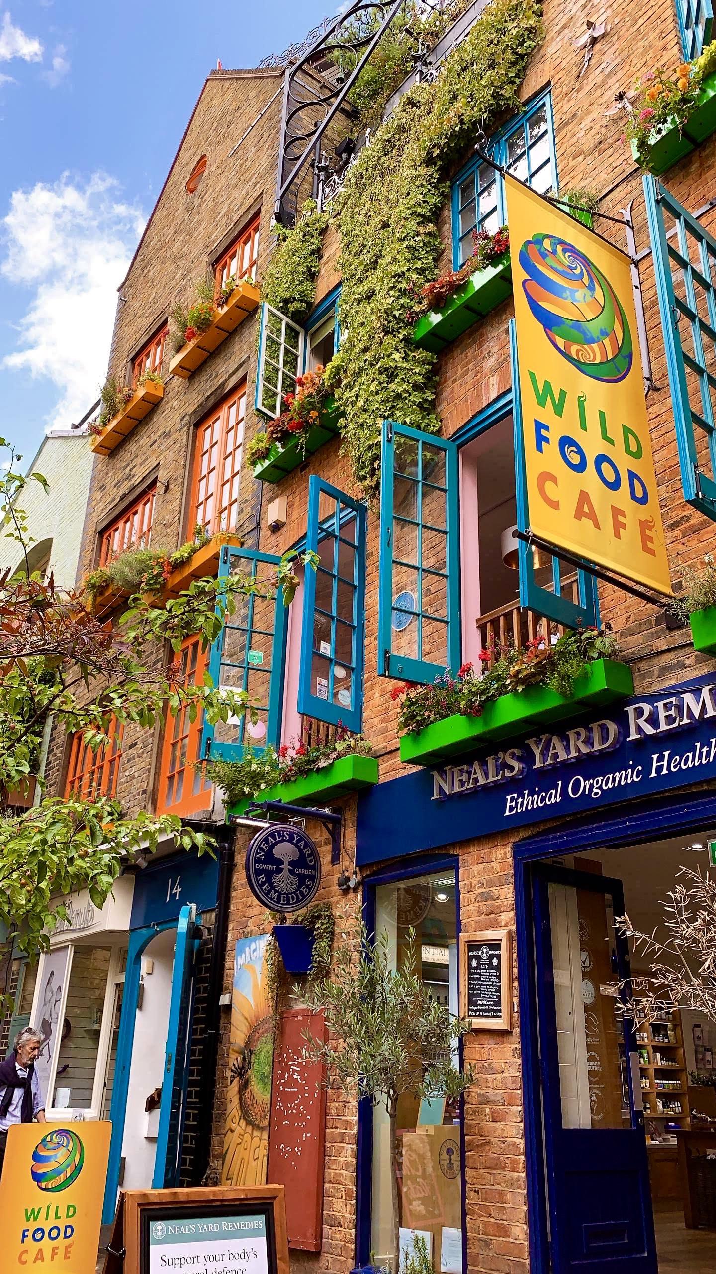 Neal’s Yard, London. Captured this on my trip back in August. r