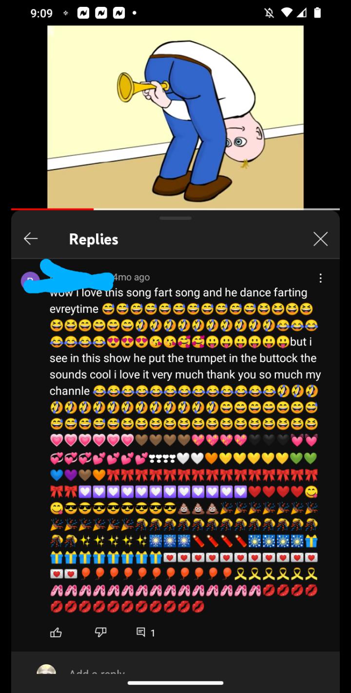 trumpet fart r/youngpeopleyoutube