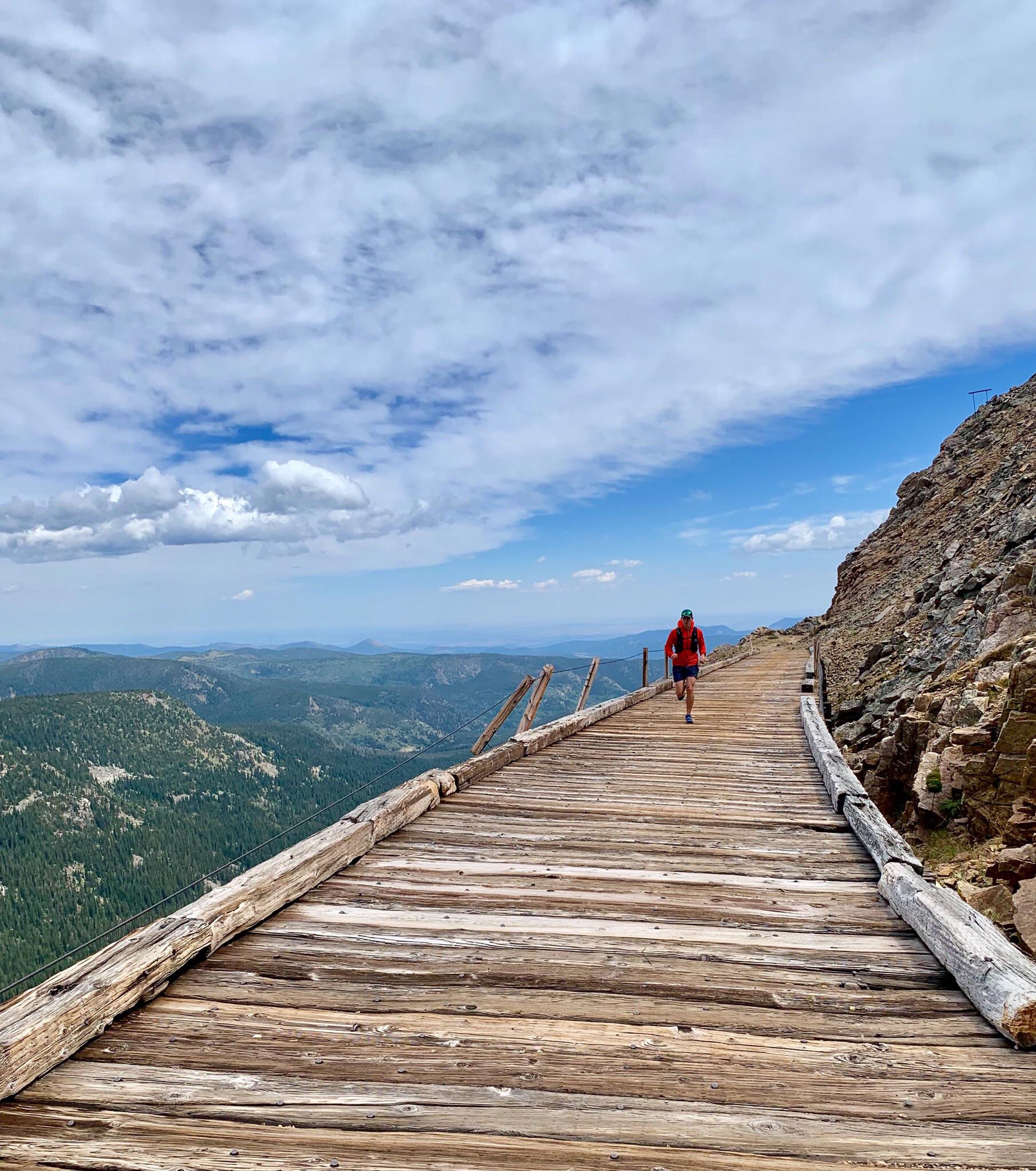Trestle trail running. Rollins Pass, CO. r/trailrunning