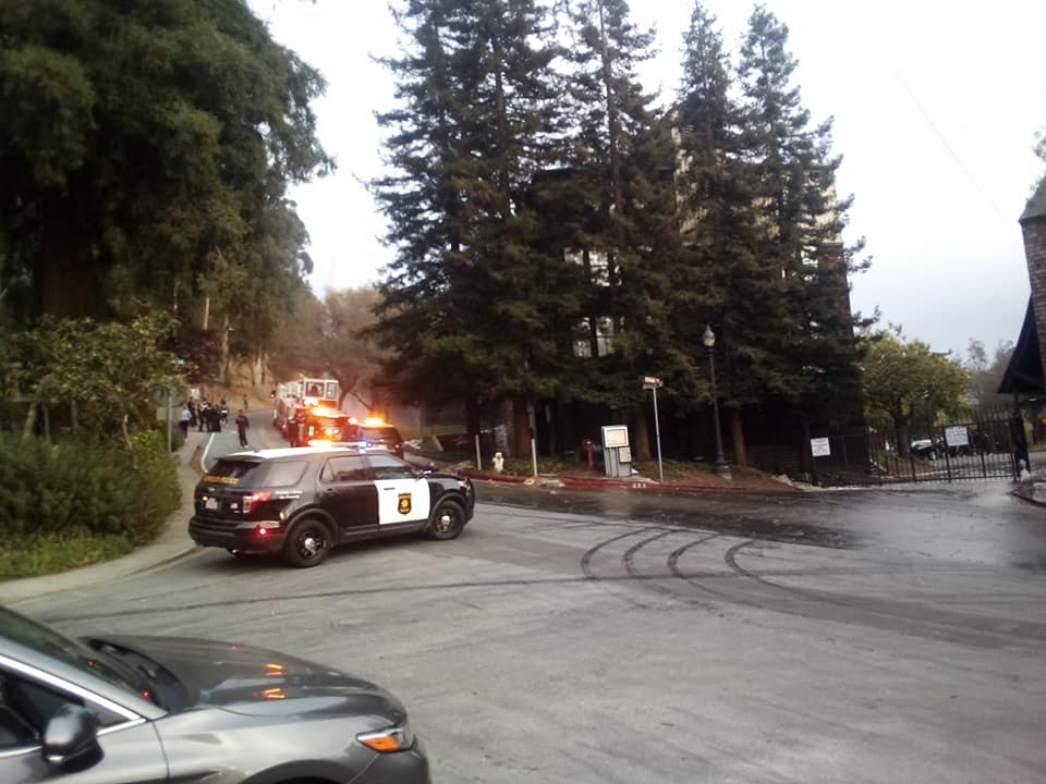 Foothill and Stern getting are flooded because someone decided to drive