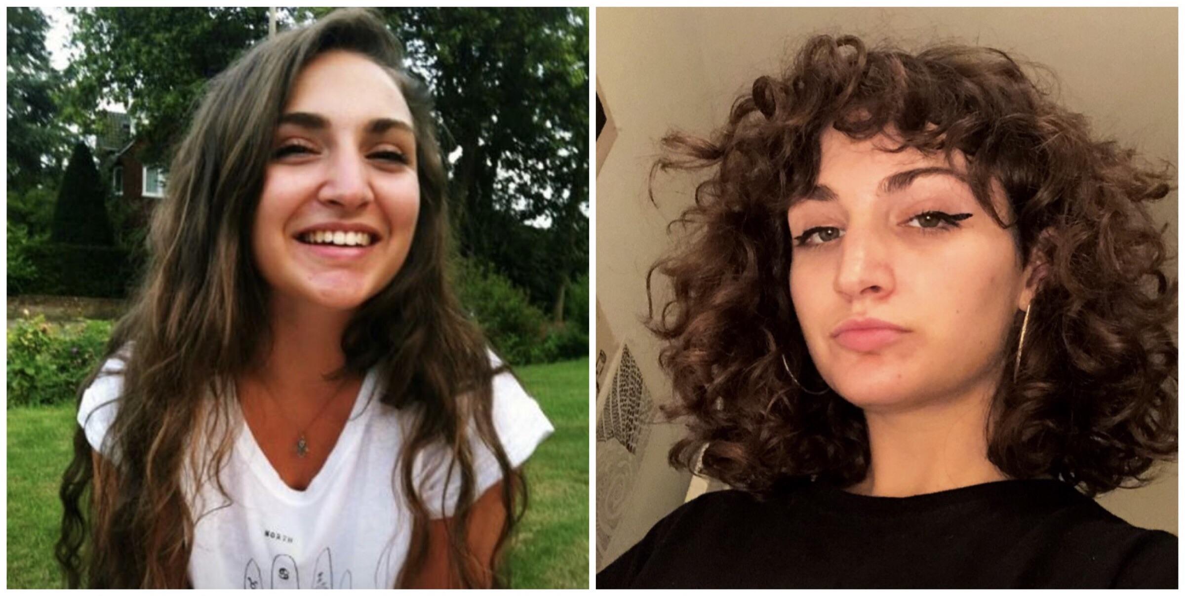 My average hair day in 2013 vs now! r/curlyhair