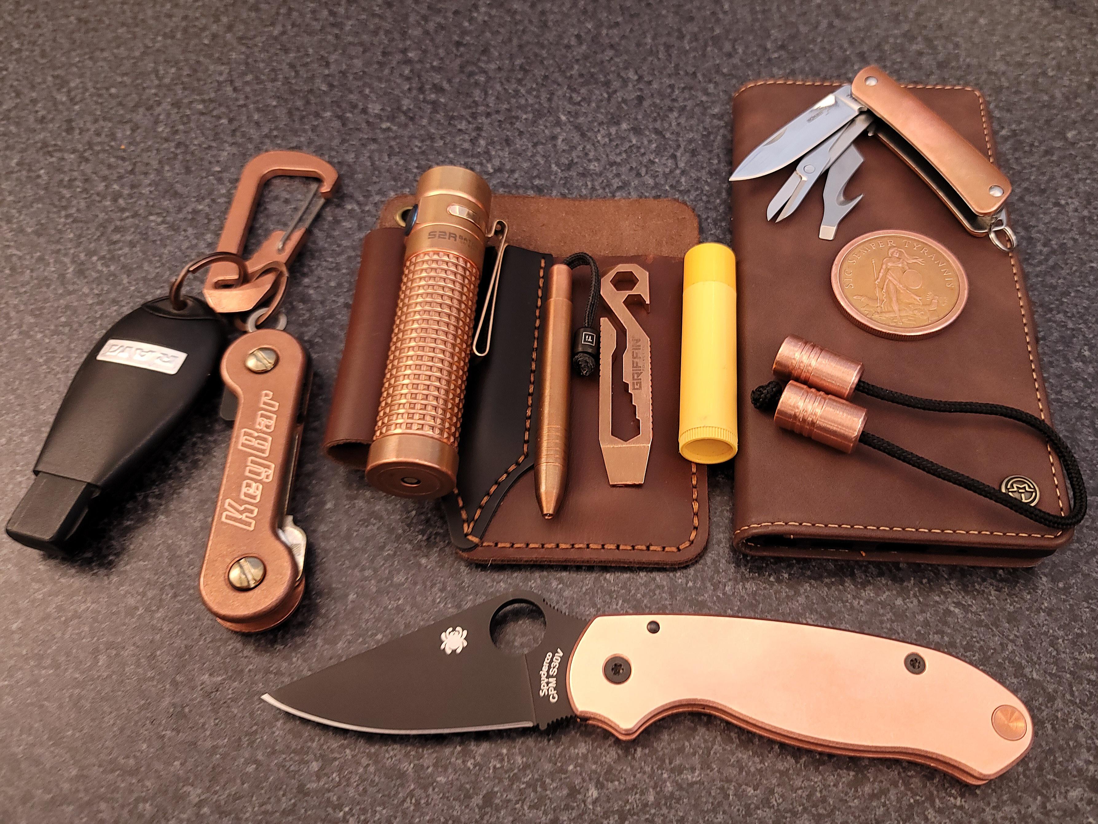 Finally finished my Copper EDC loadout. r/EDC