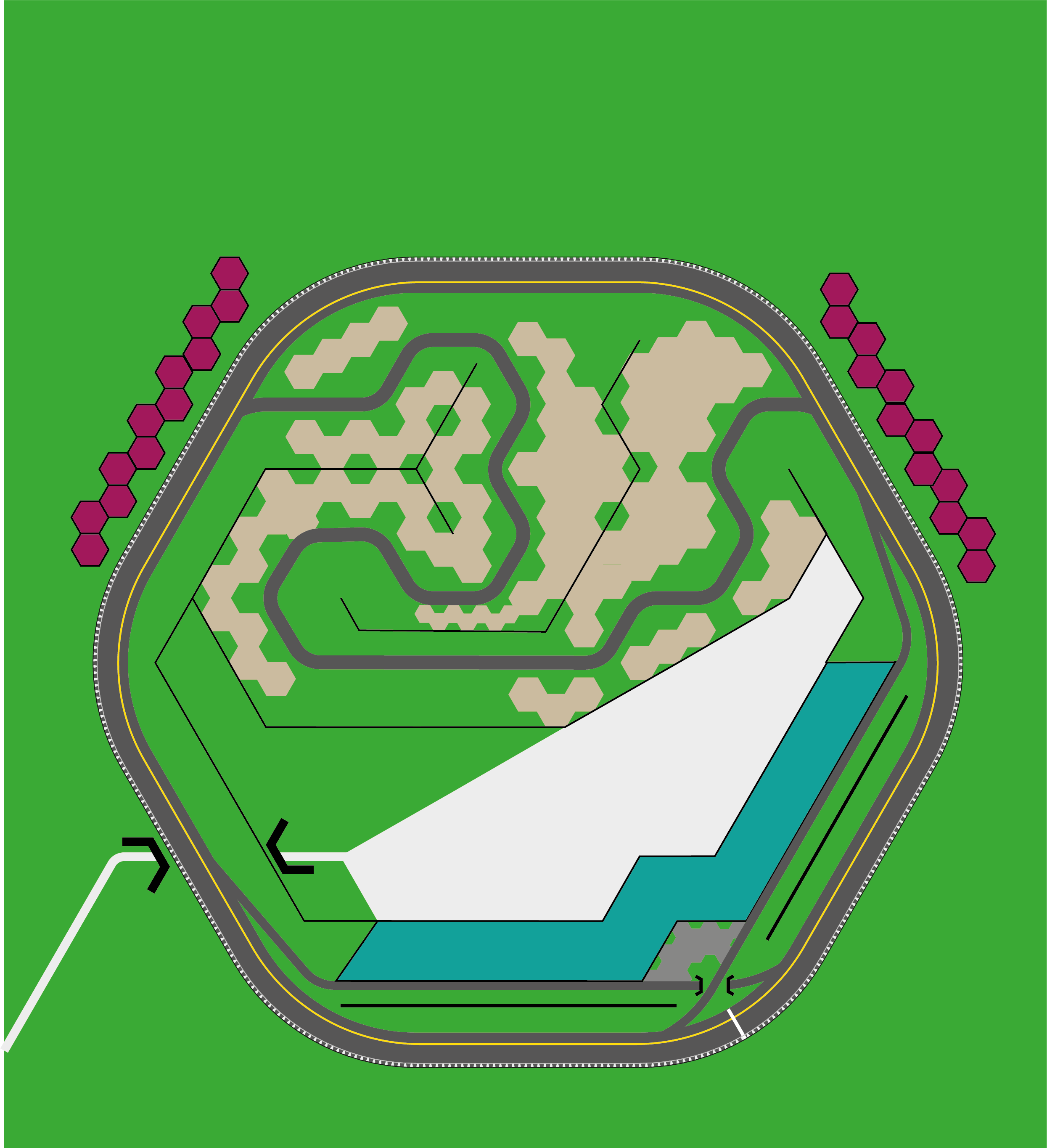 Hexagon is bestagon! RaceTrackDesigns