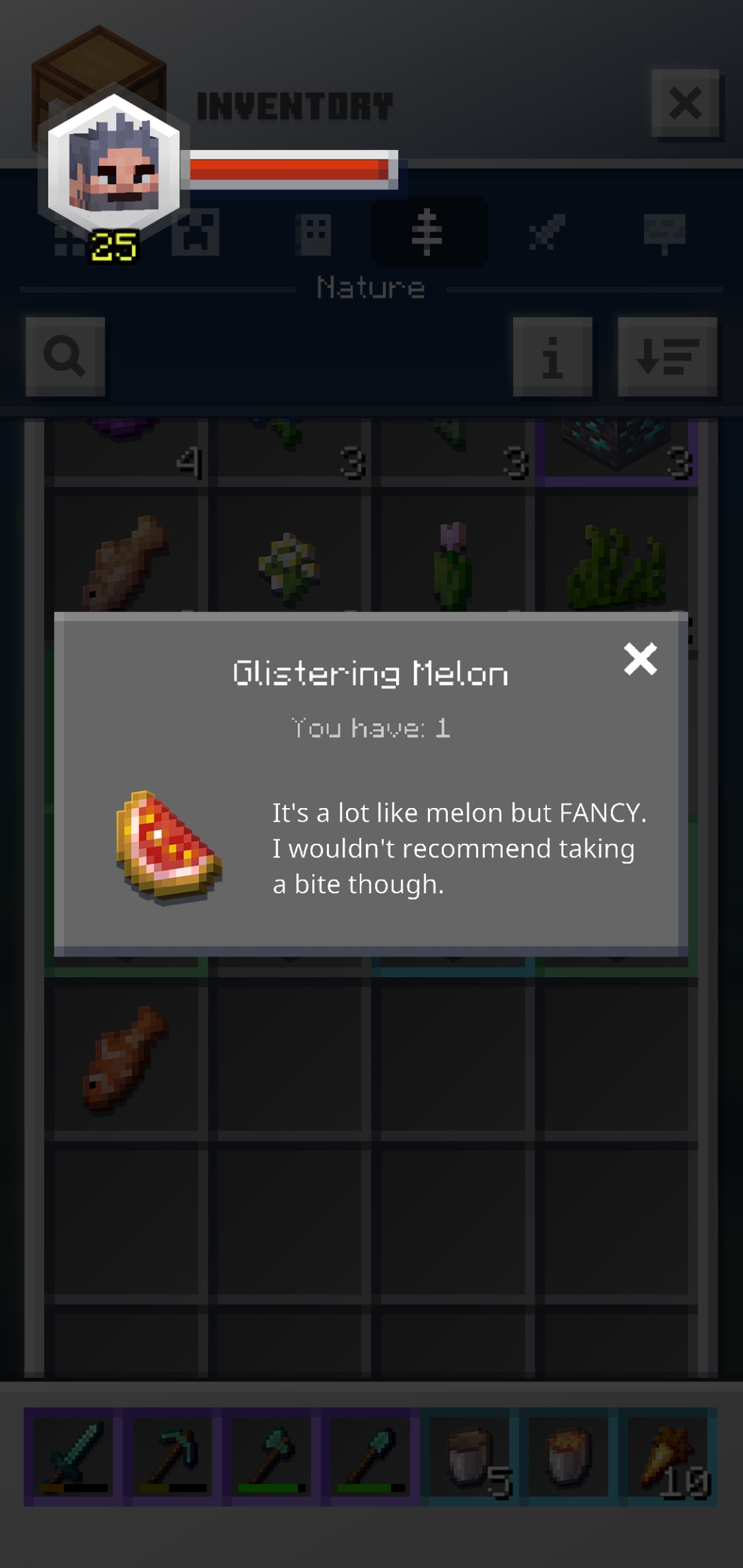 Well hello glistering melon r/Minecraft_Earth
